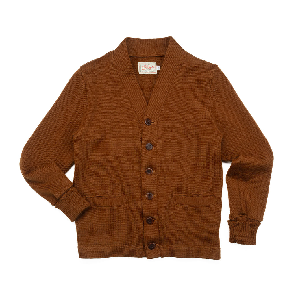 Classic Cardigan in Brown - S