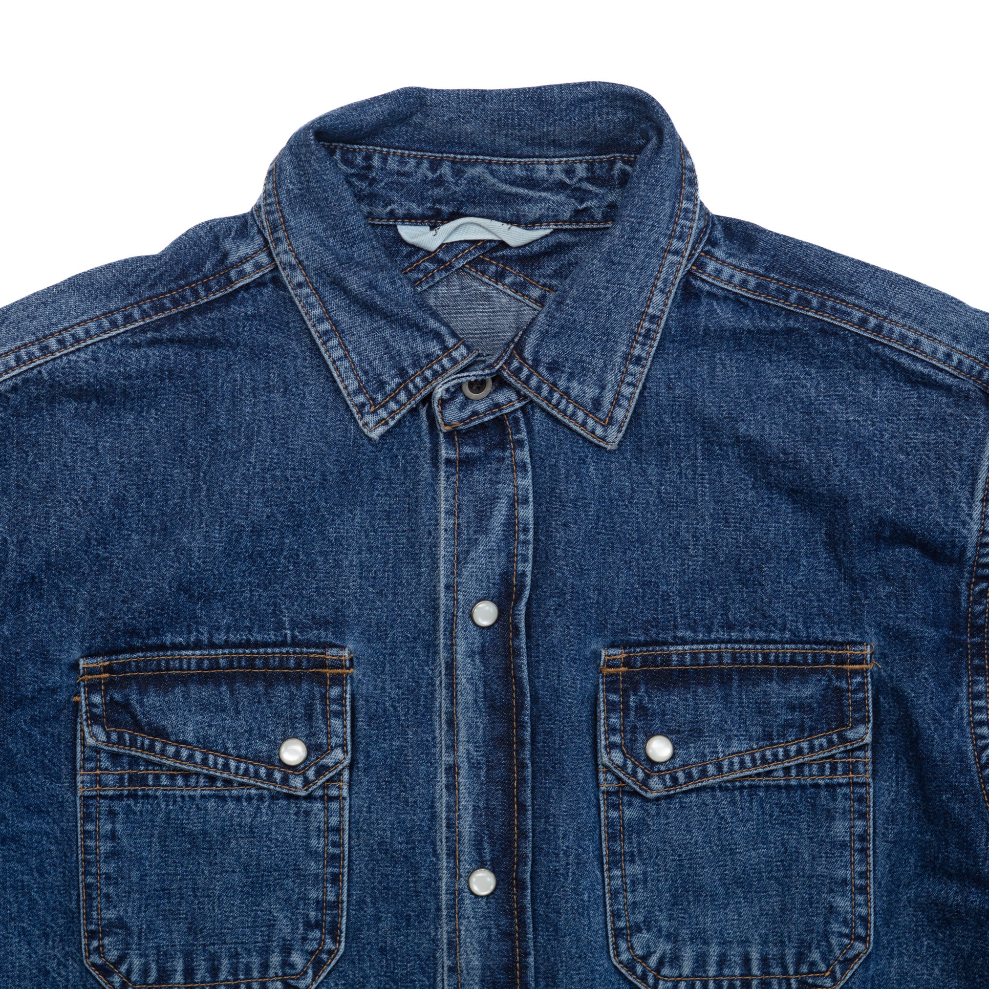 Crosscut Western Denim Shirt - M