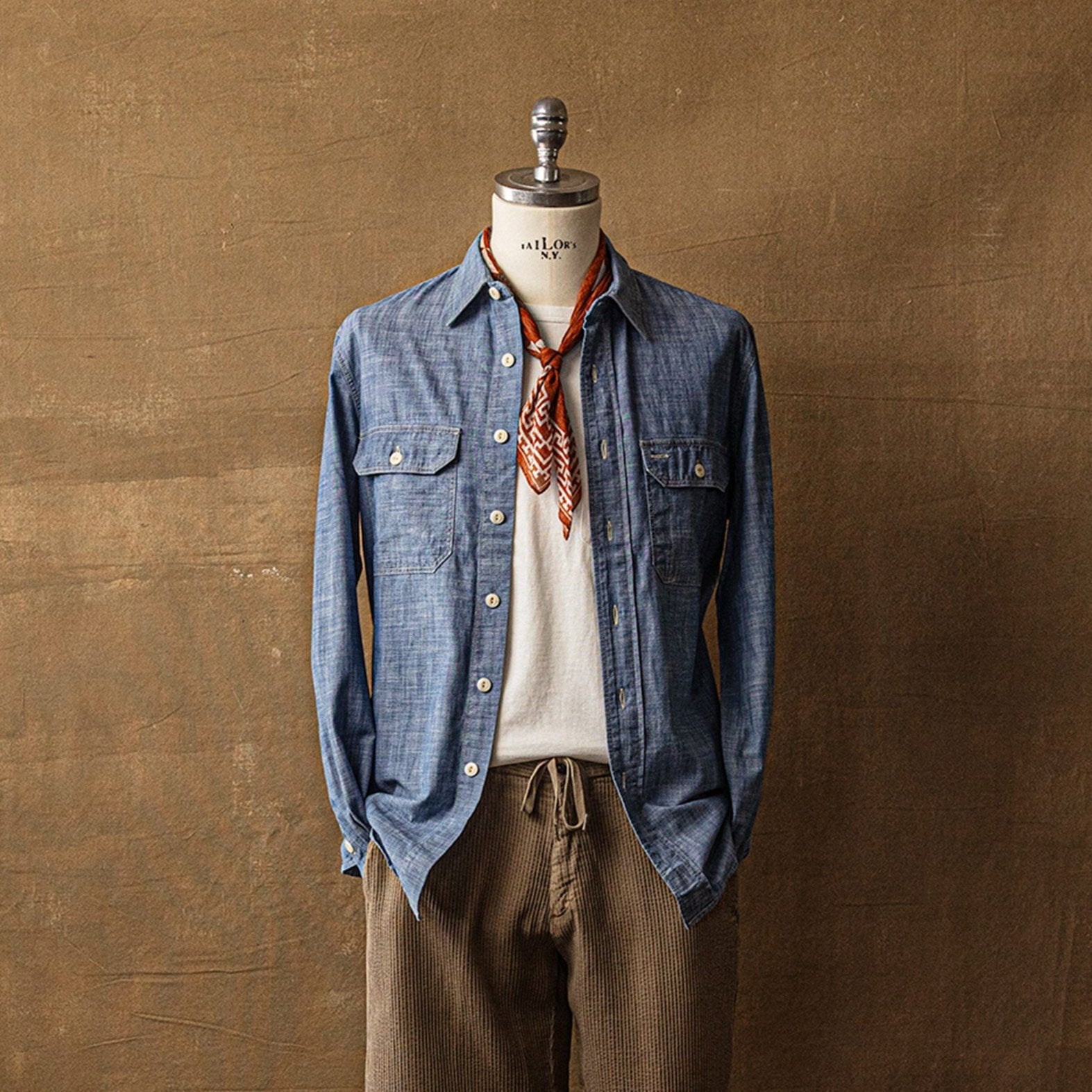 Emilio Chambray Shirt