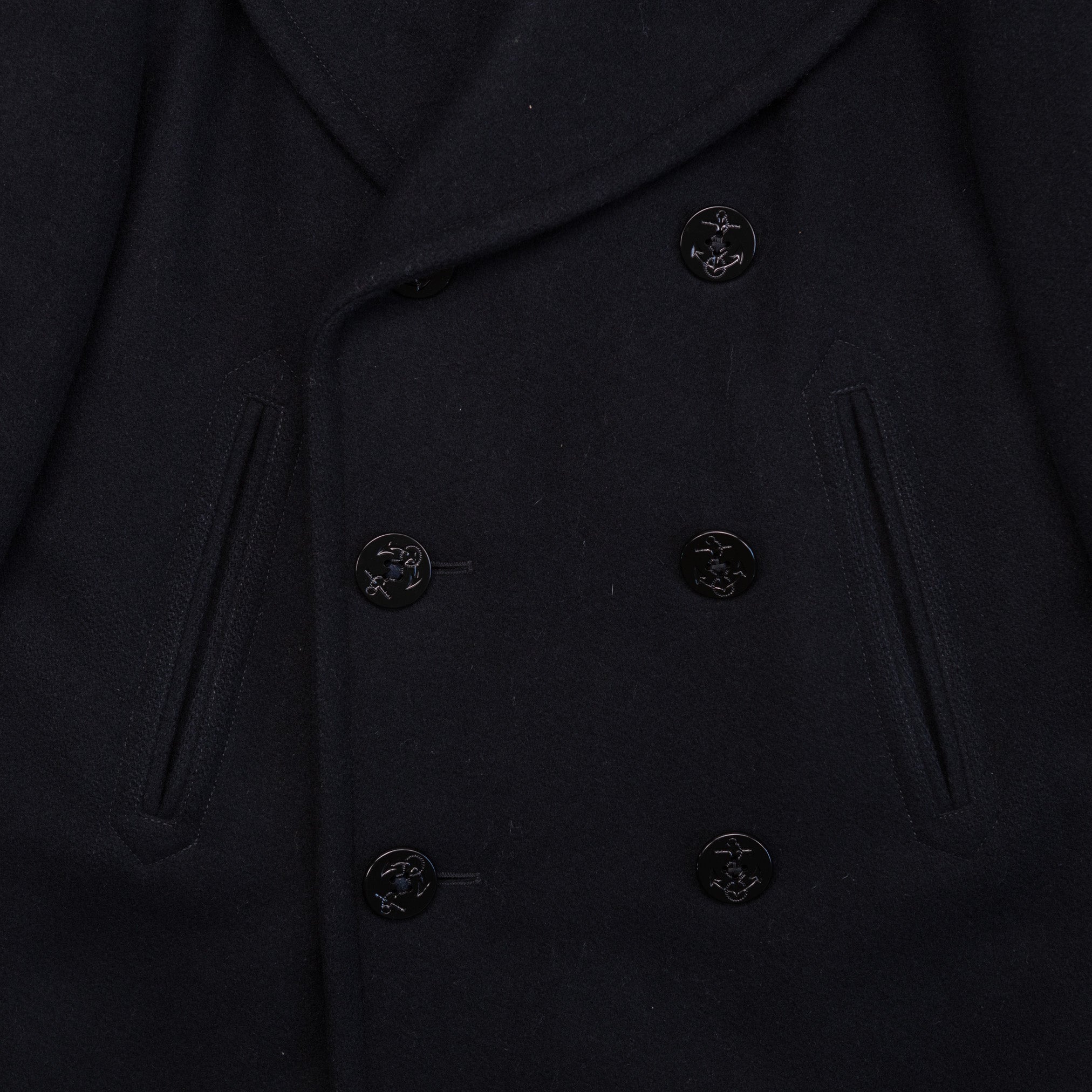 Panno Stia Navy Peacoat - 40