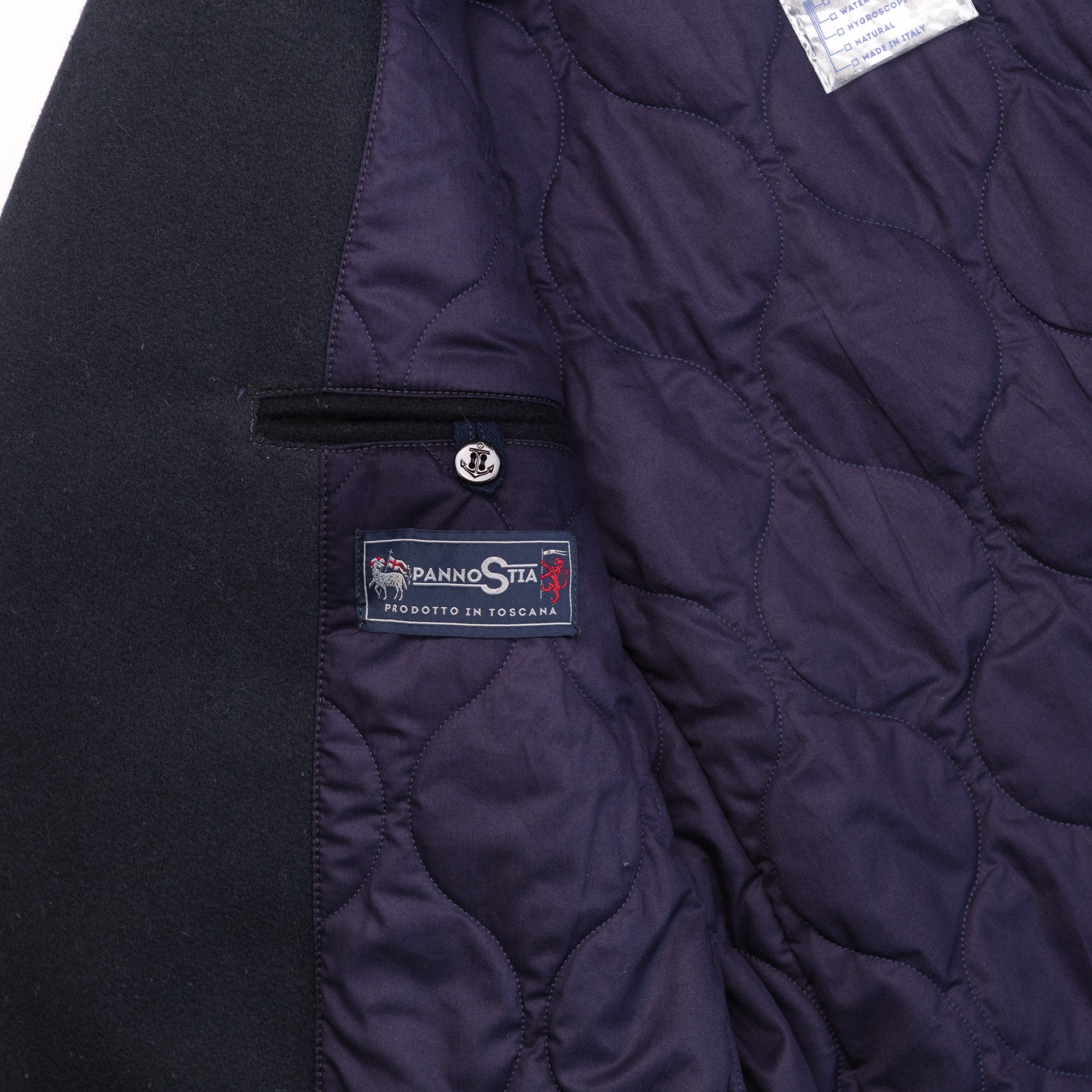 Panno Stia Navy Peacoat - 40