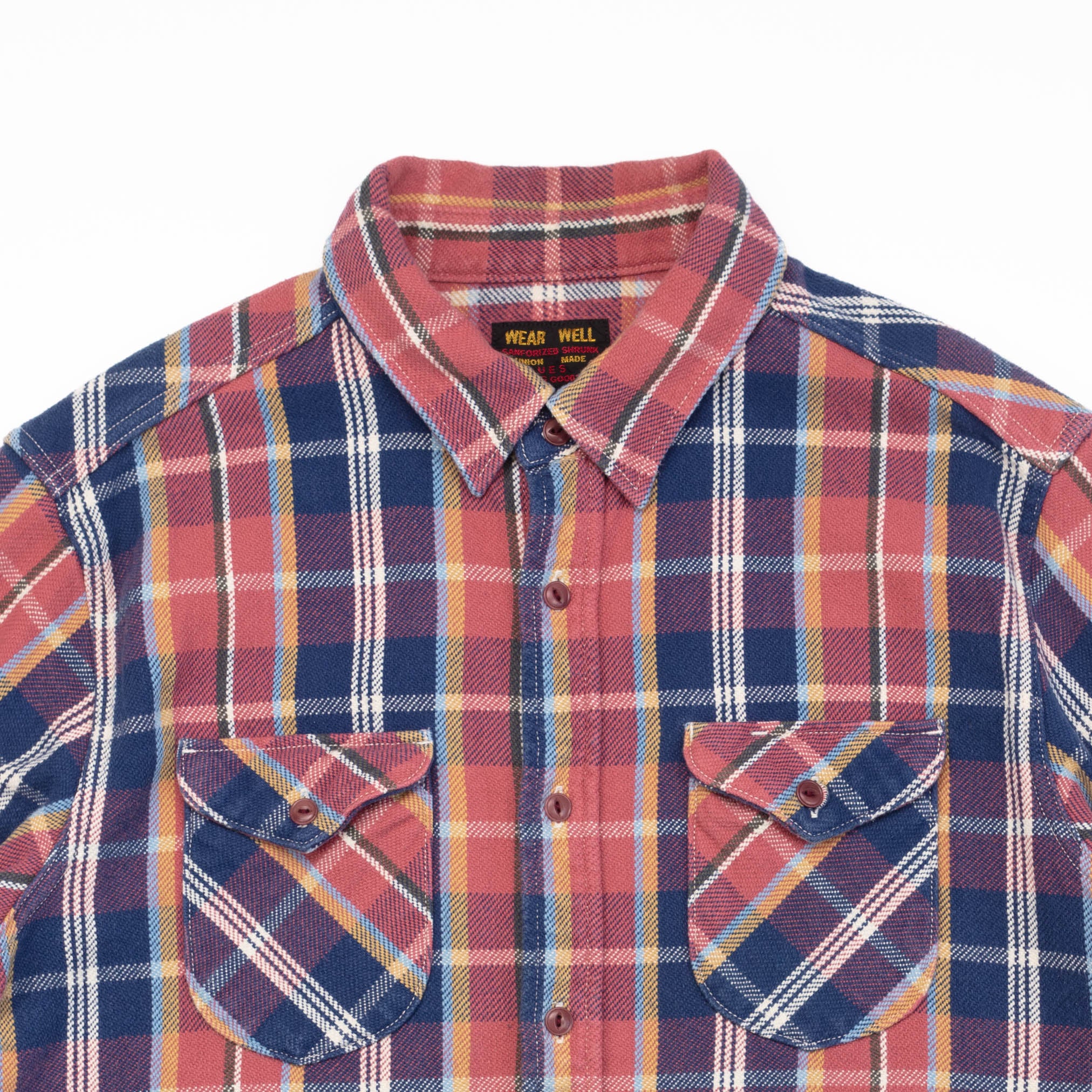 Heavy Selvedge Flannel Shirt - XL