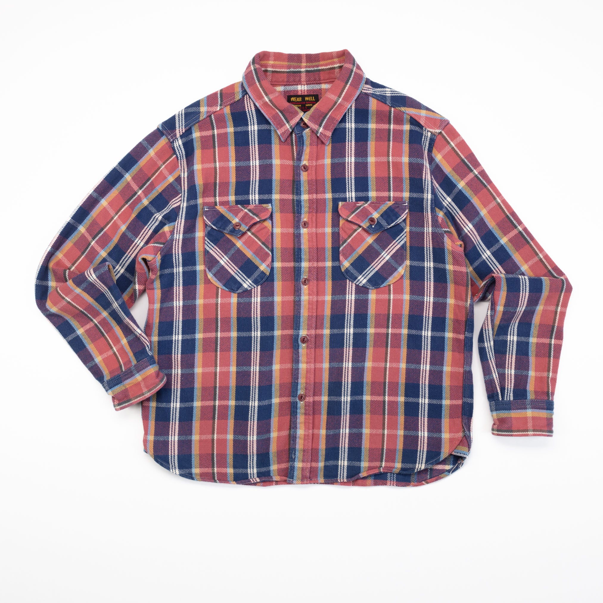 Heavy Selvedge Flannel Shirt - XL