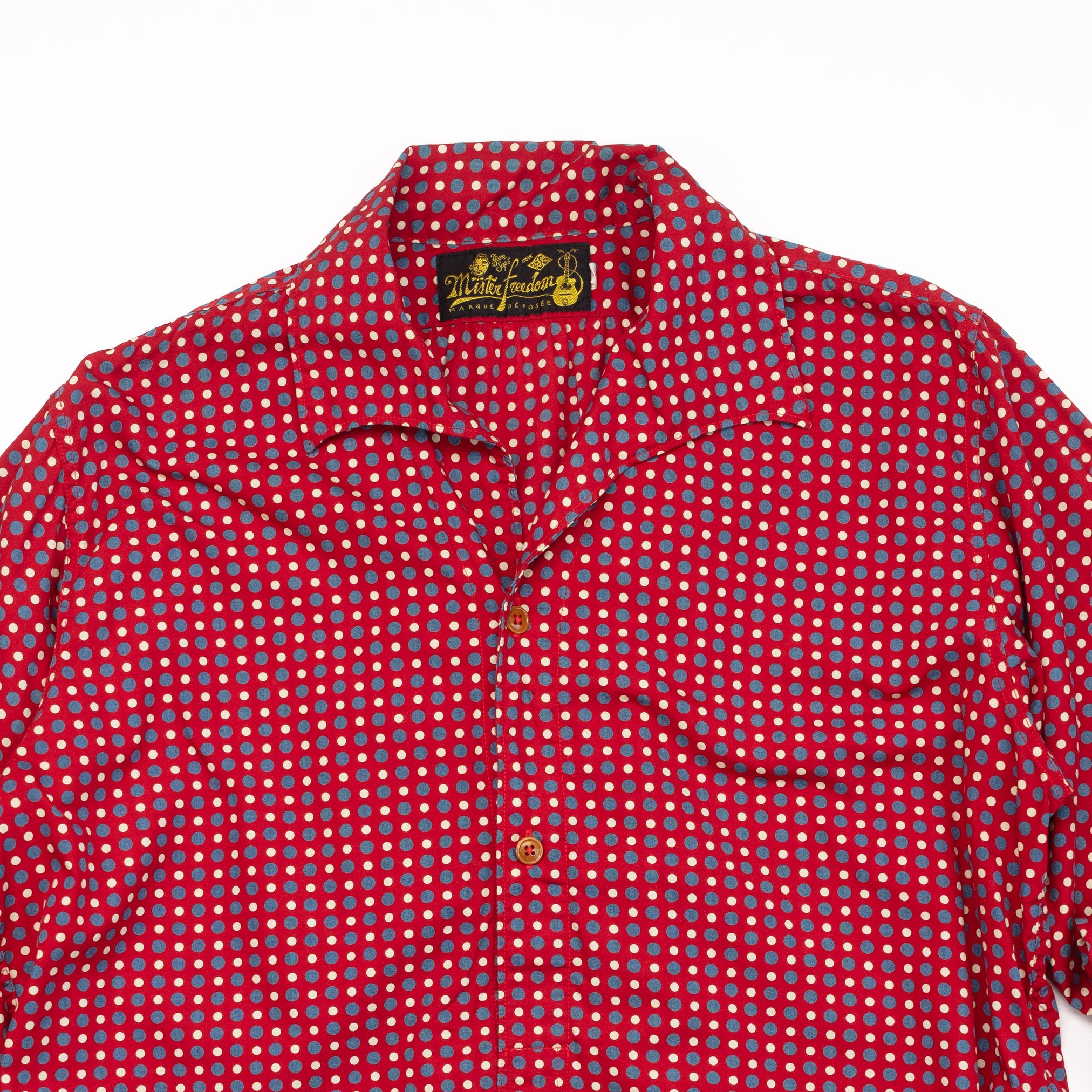 Liquette Manouche Shirt in Red - XL