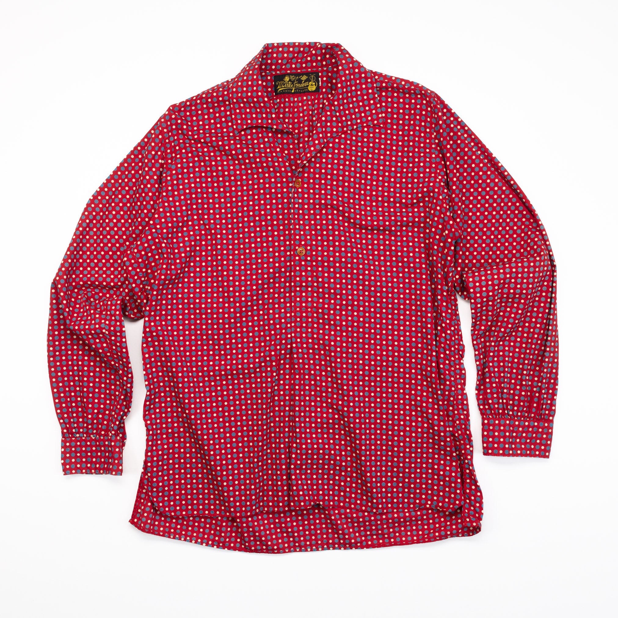 Liquette Manouche Shirt in Red - XL