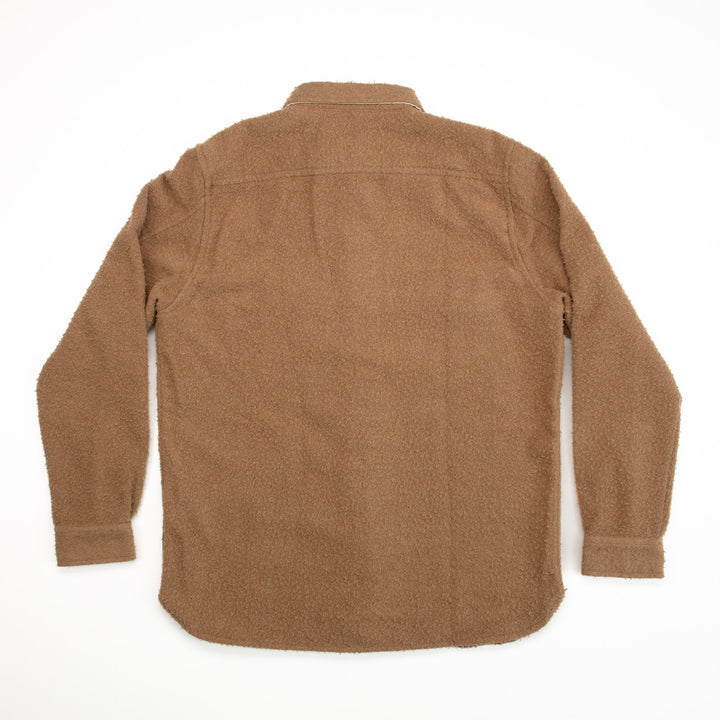 Silas Textured Cotton Wool Overshirt #859