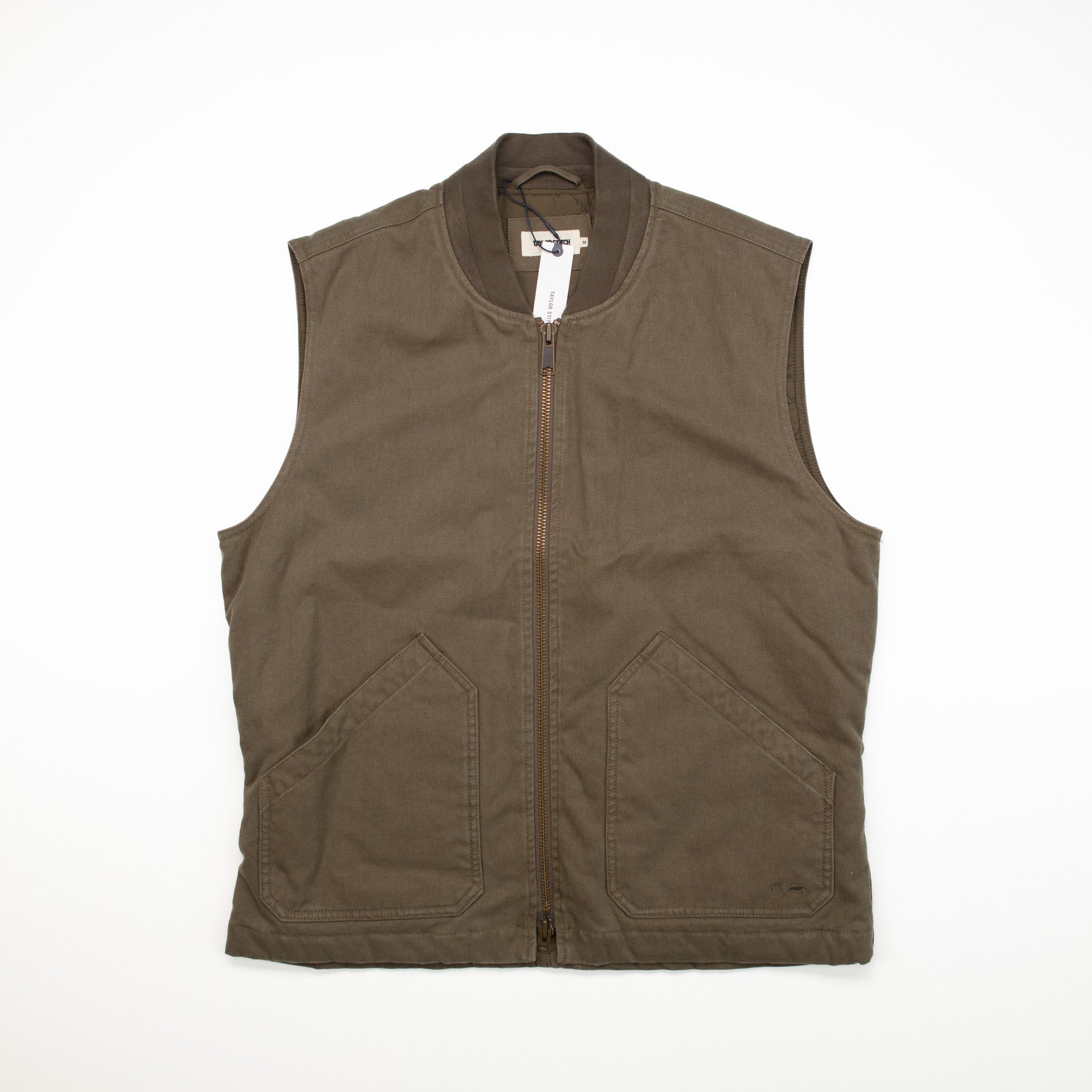 The Workhorse Vest in Stone Boss Duck - XL