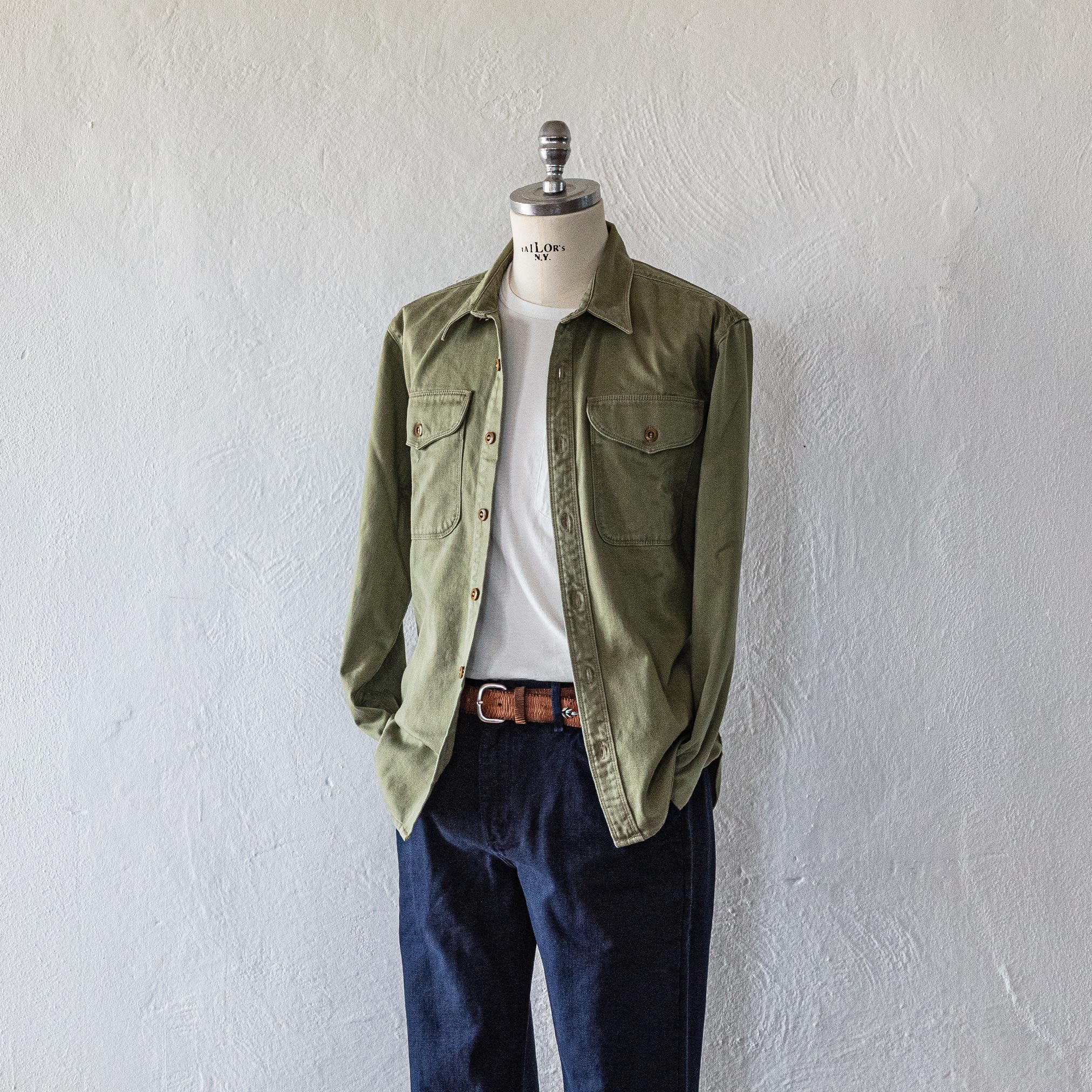 Utility Shirt in Olive