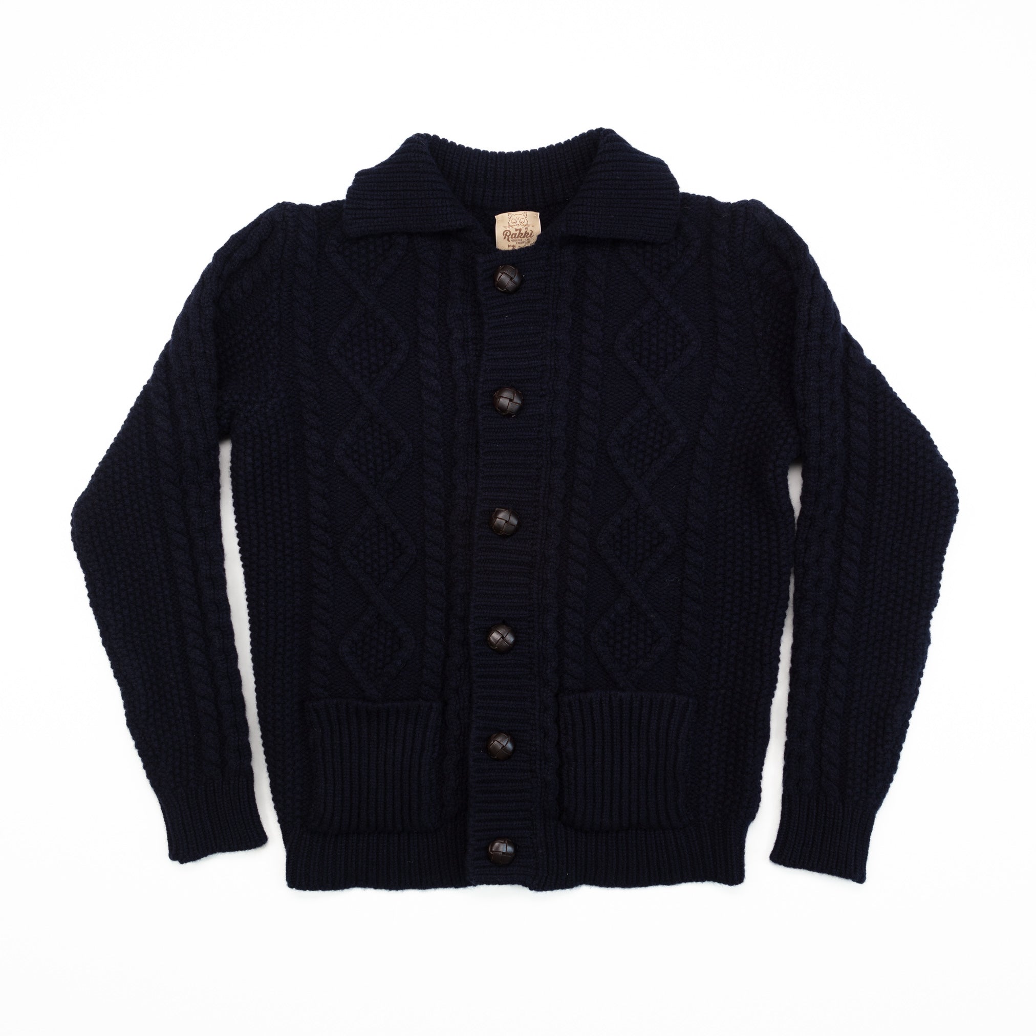 The Crown Polo Jacket in Navy