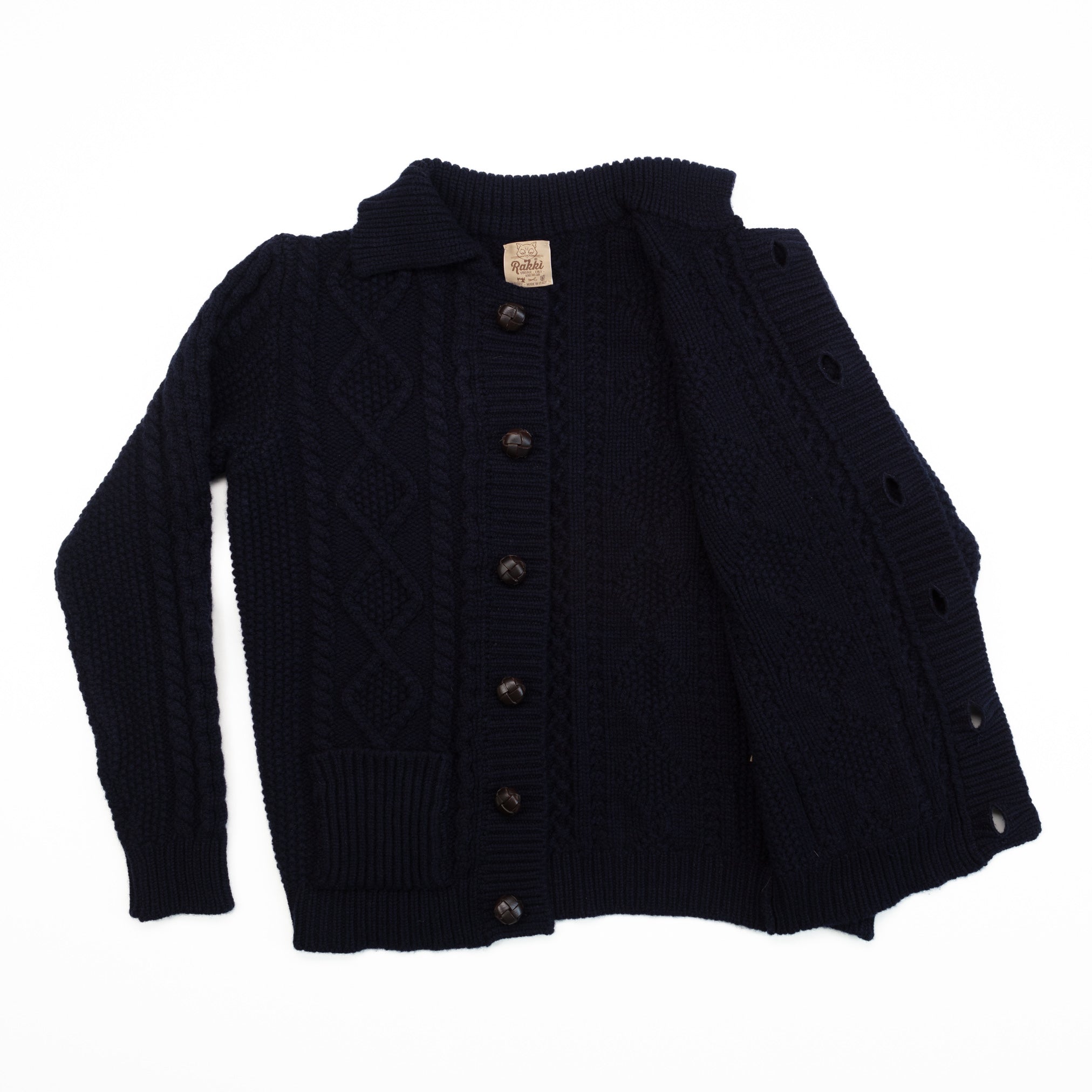 The Crown Polo Jacket in Navy