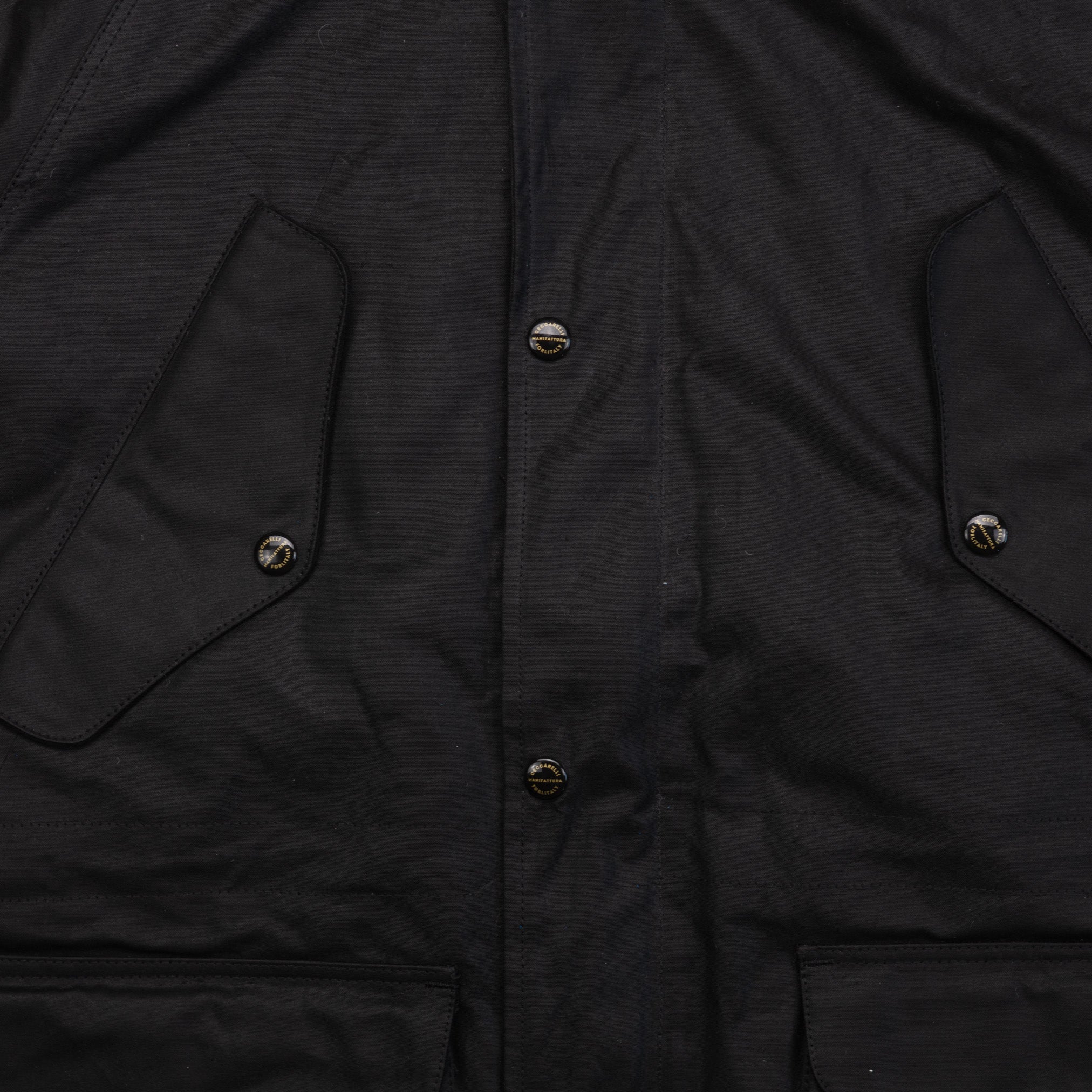 The New Fisherman Parka W7073-WX in Black