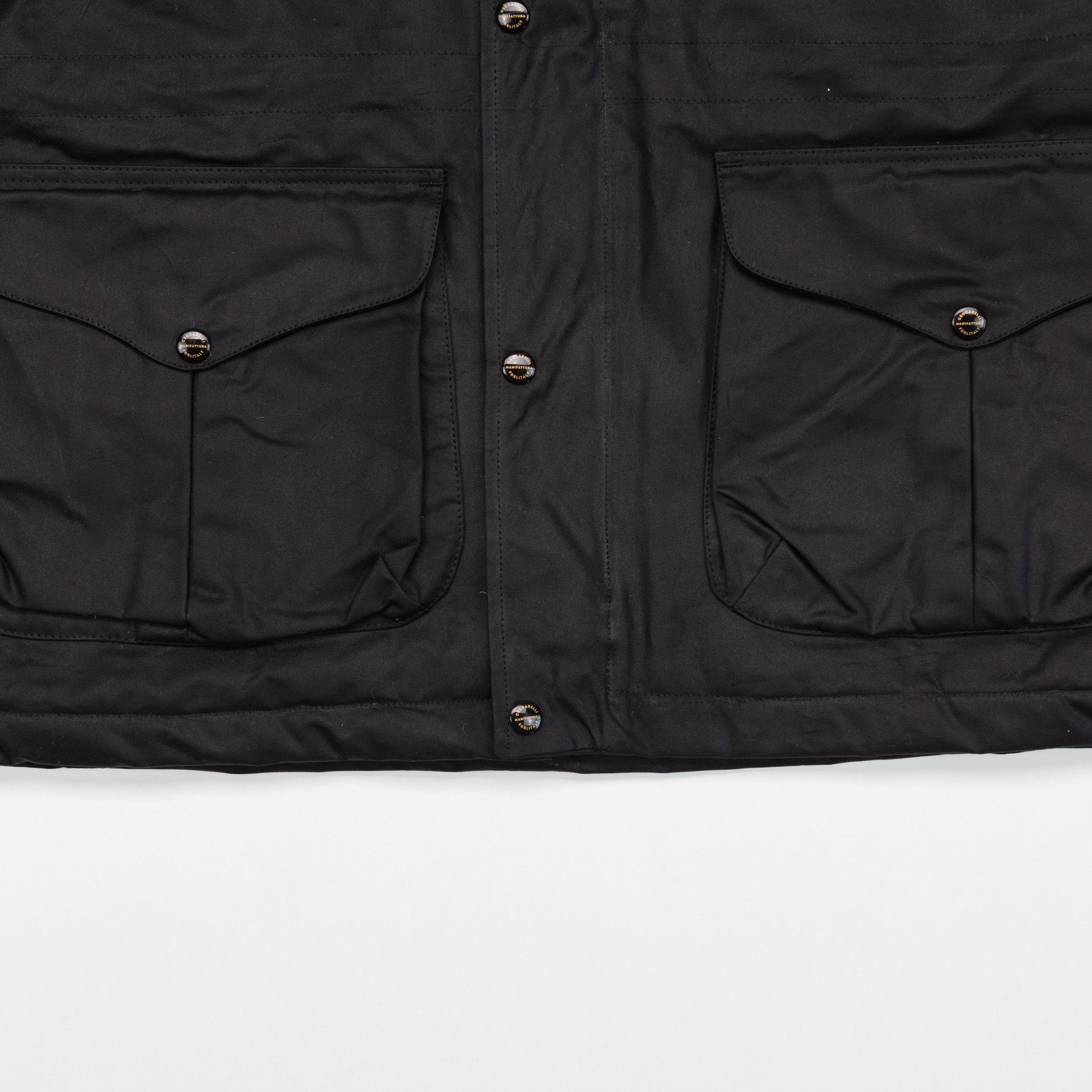 The New Fisherman Parka W7073-WX in Black