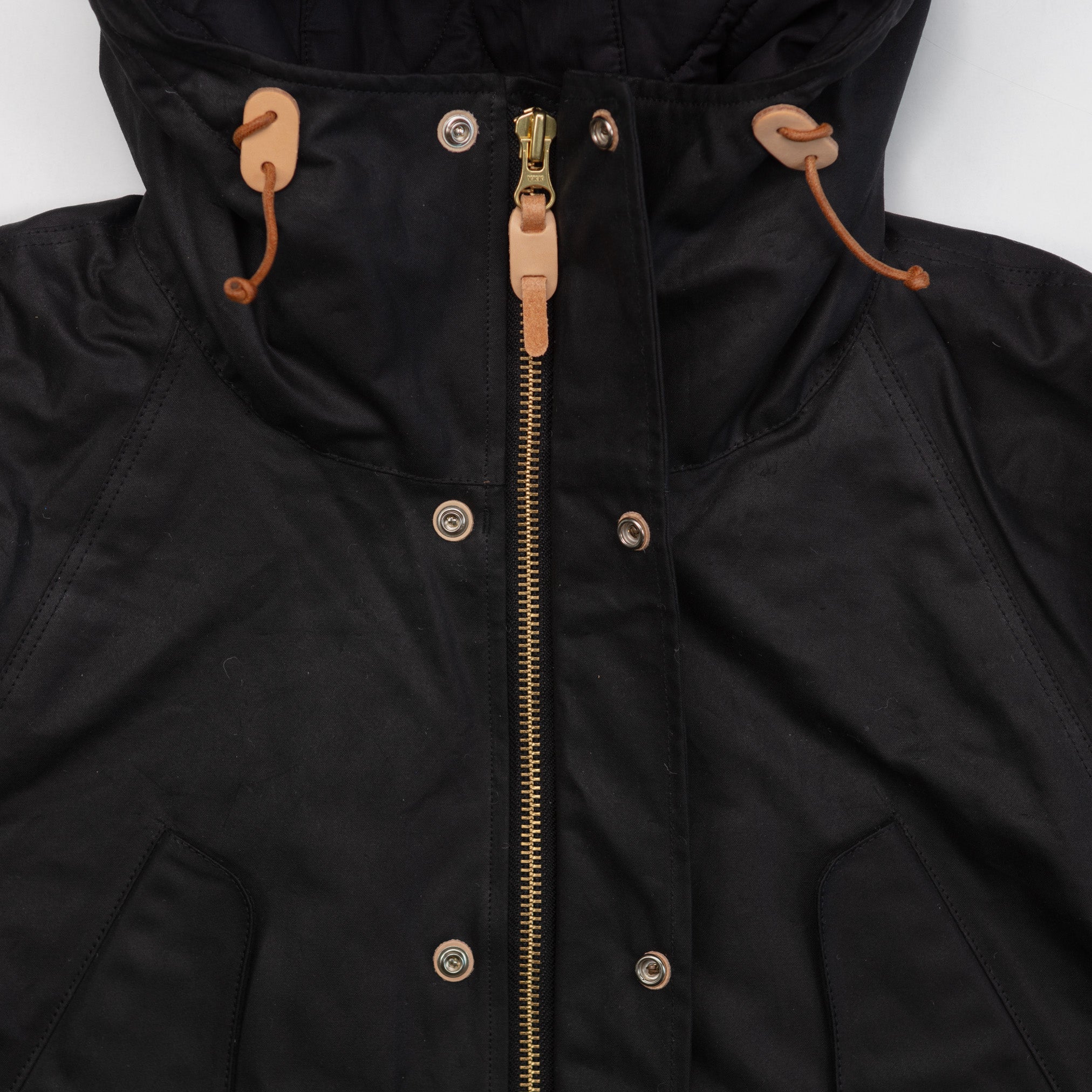 The New Fisherman Parka W7073-WX in Black