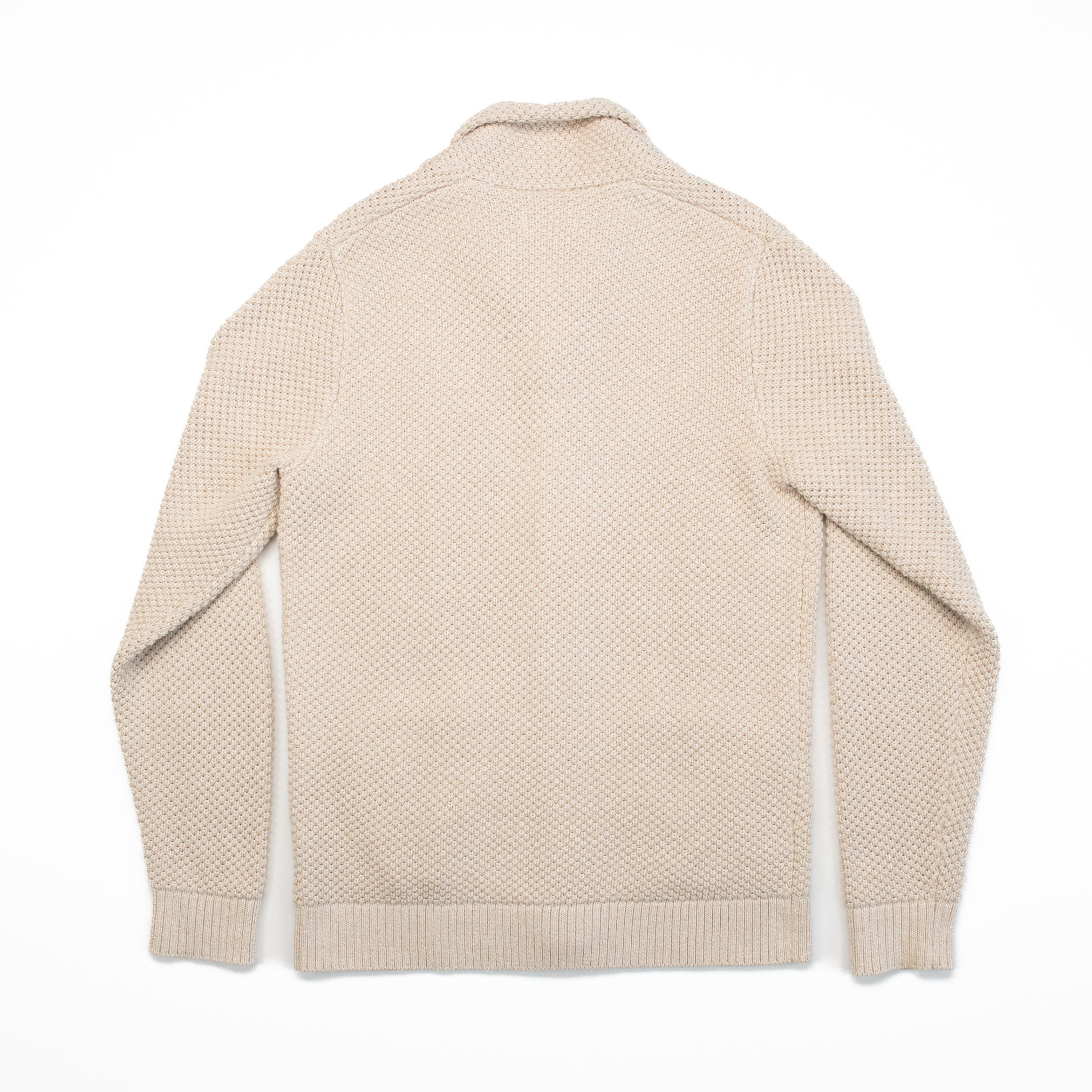 The Crawford Sweater in Marled Natural - 38