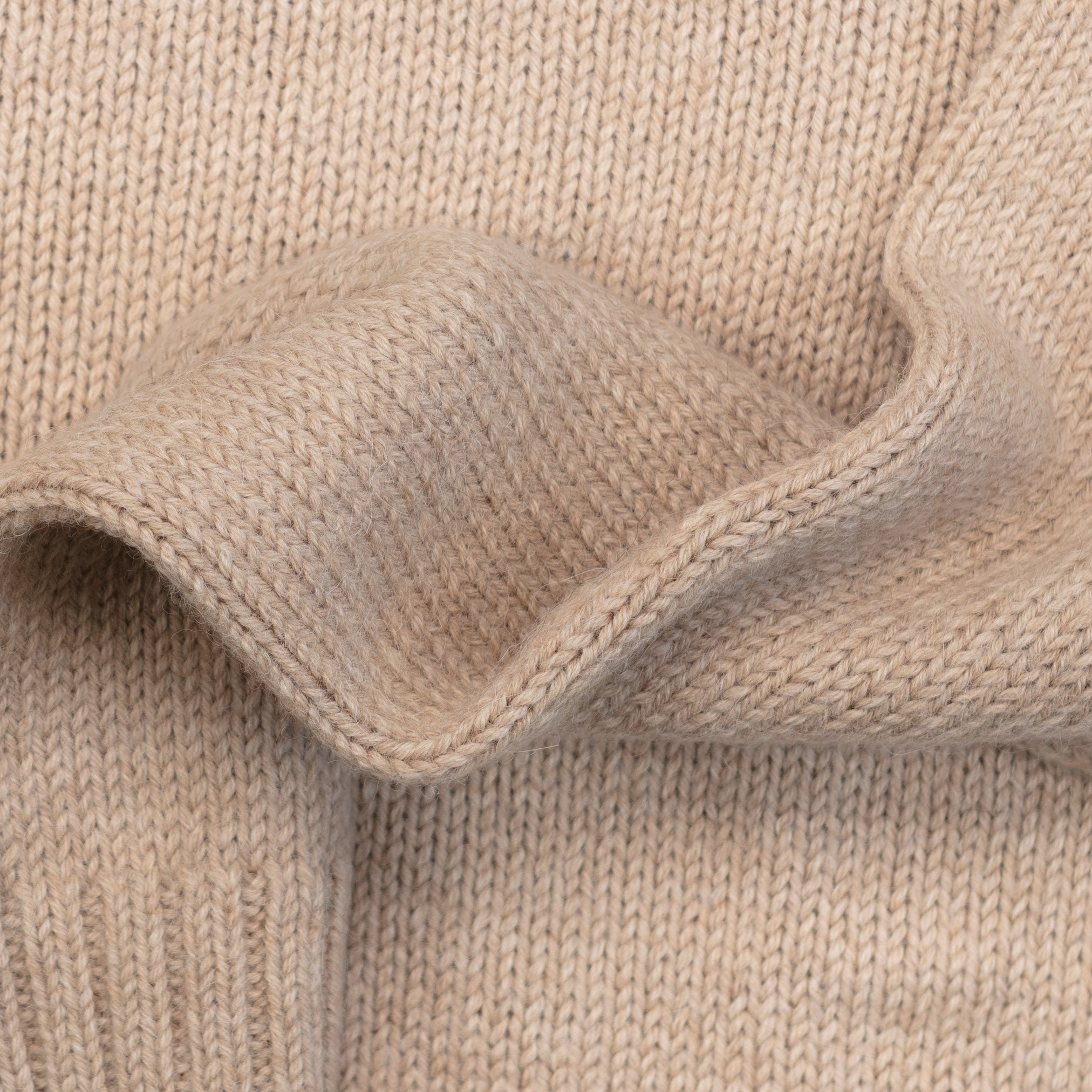 Wool & Alpaca Sweater in Honey