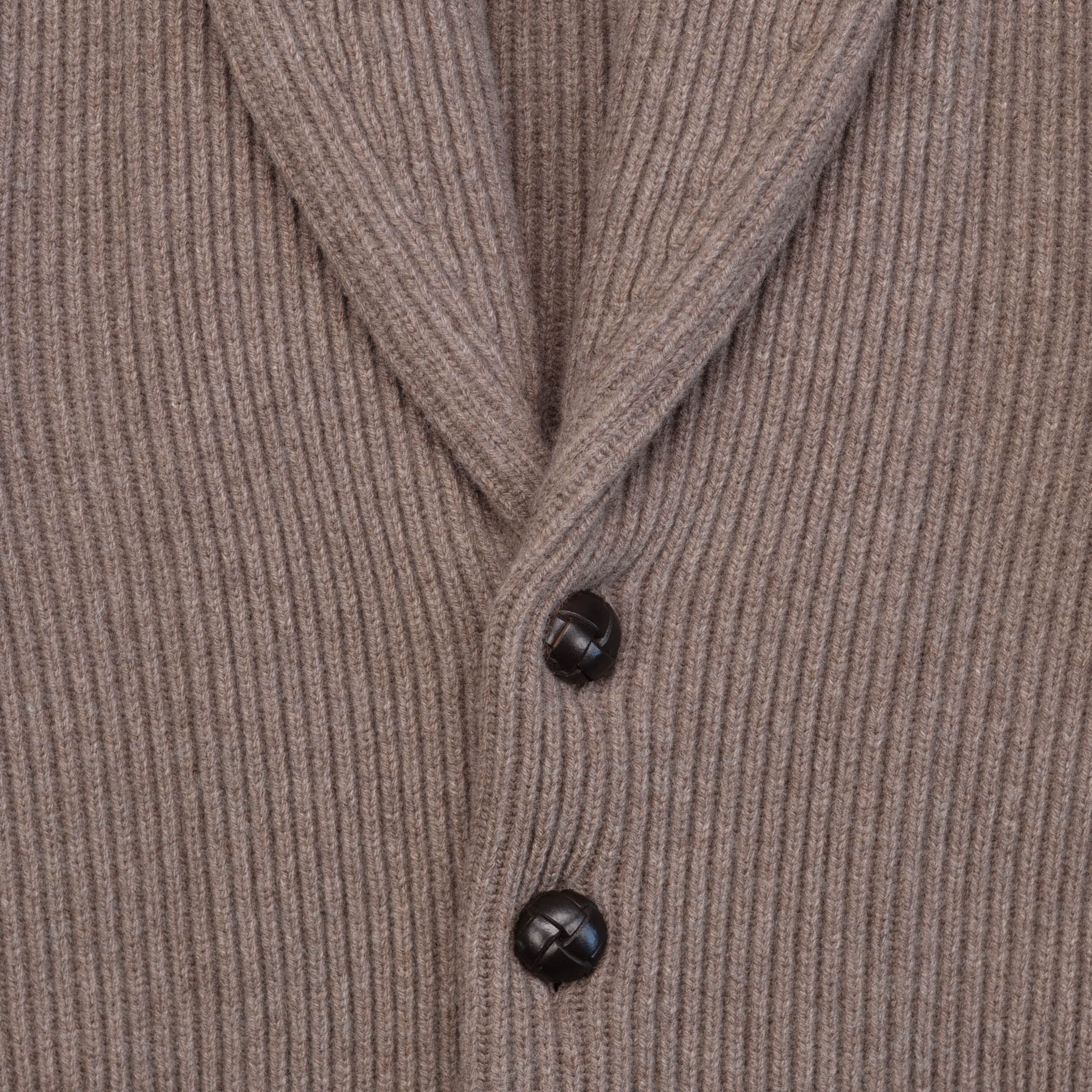 Shawl Cardigan in Taupe