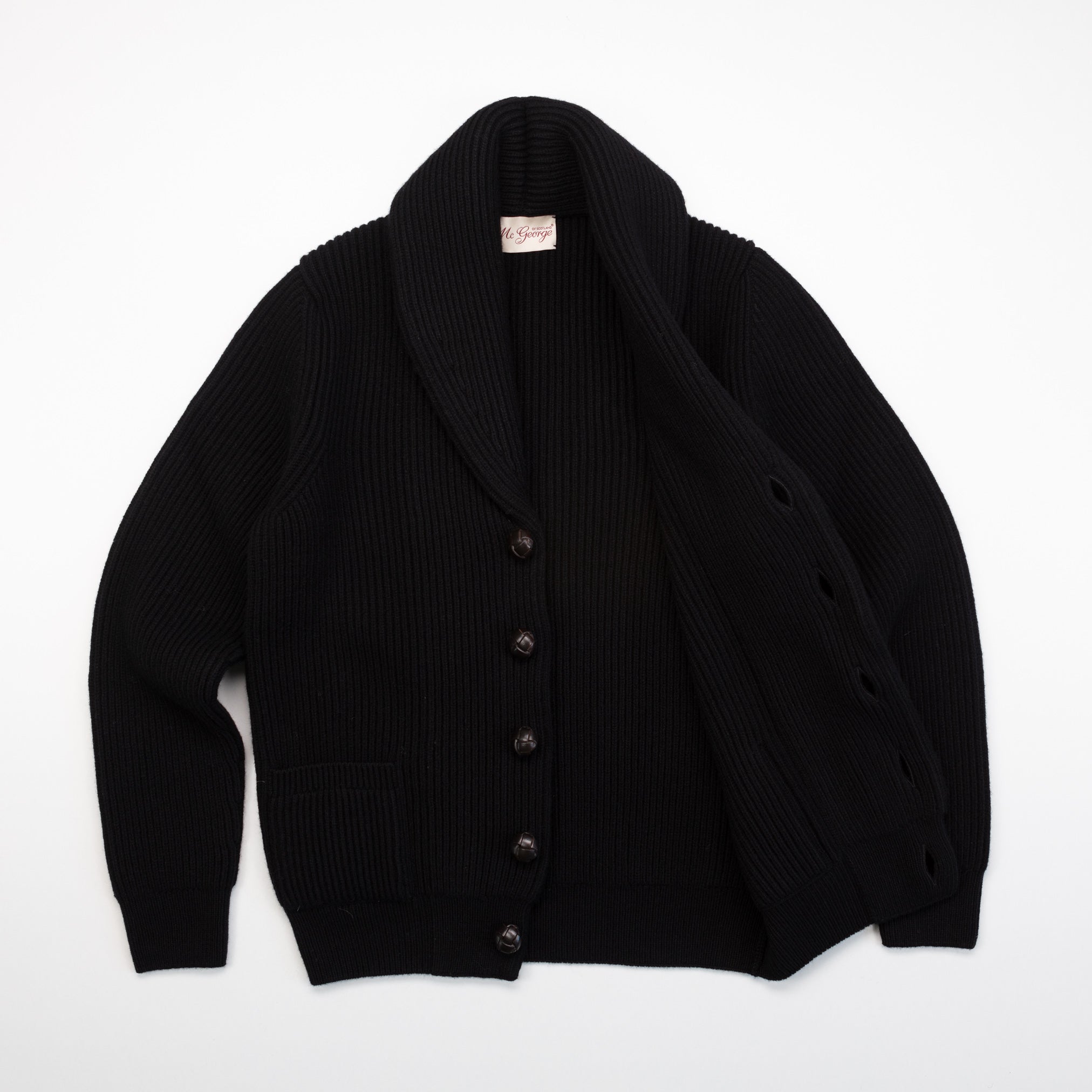 Shawl Cardigan in Black