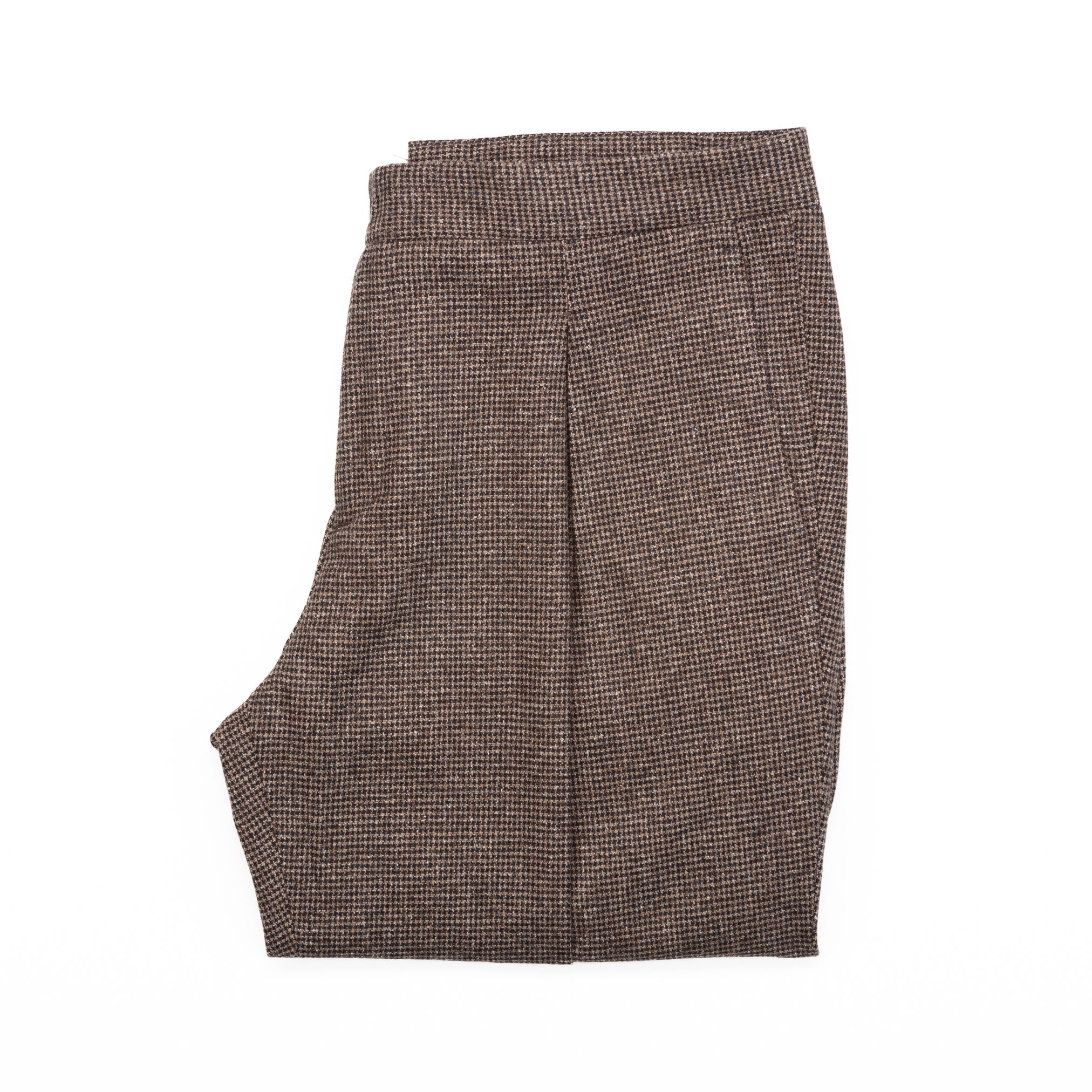 The Piccadilly Trouser in Brown Houndstooth