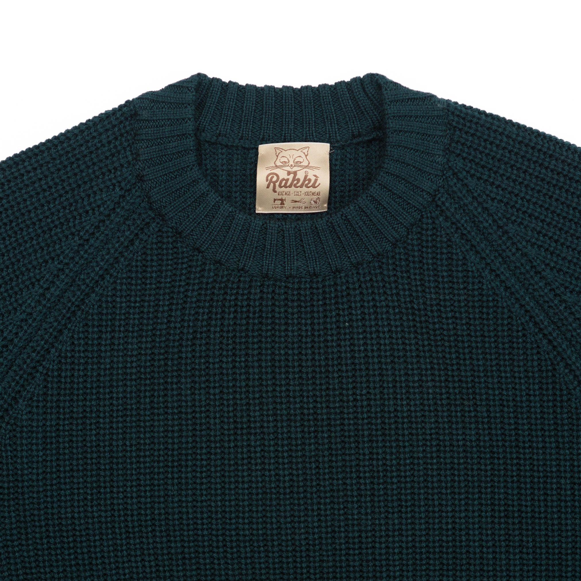 Rebel Crewneck in Bottle Green