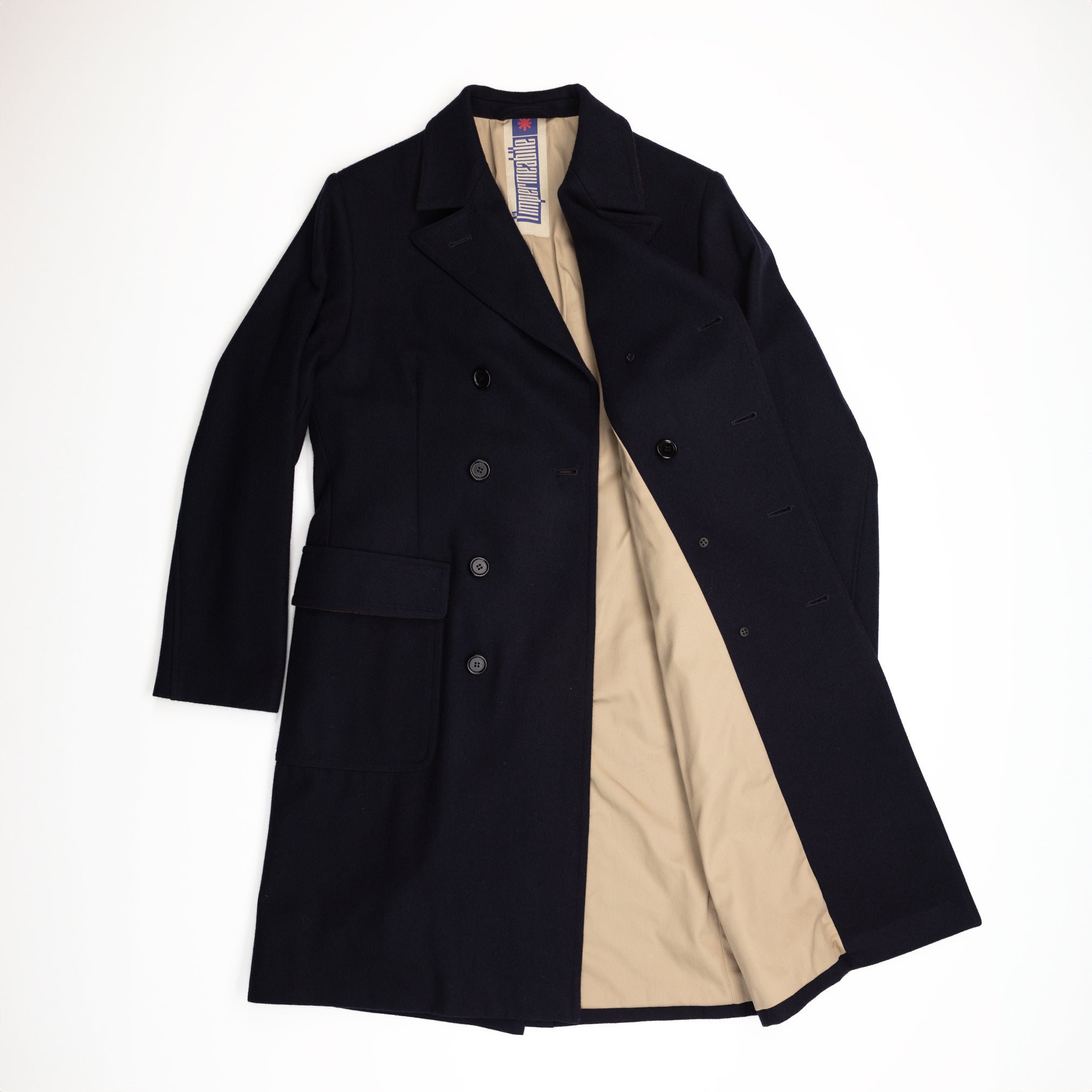 The Alain New Loden Coat in Navy