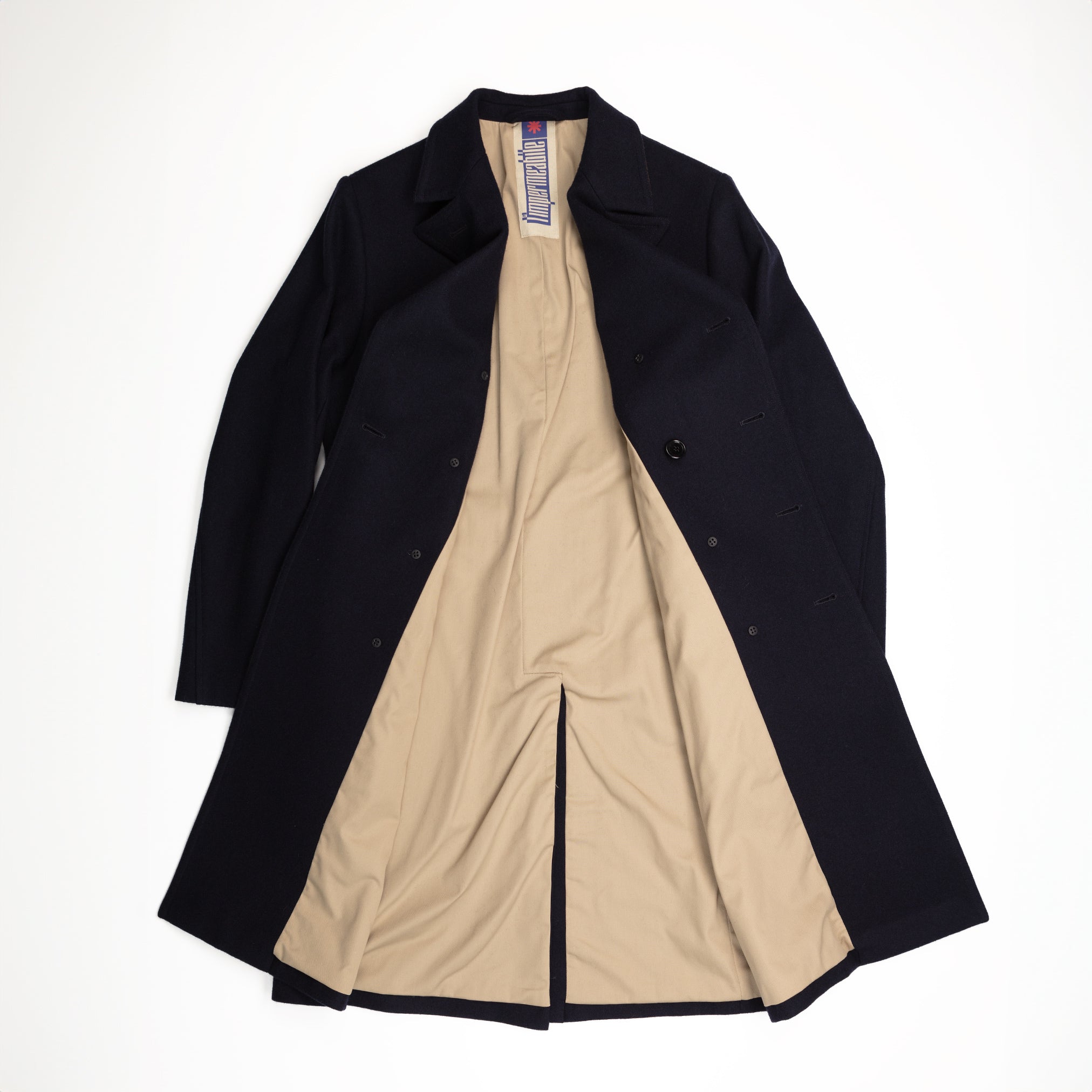 The Alain New Loden Coat in Navy