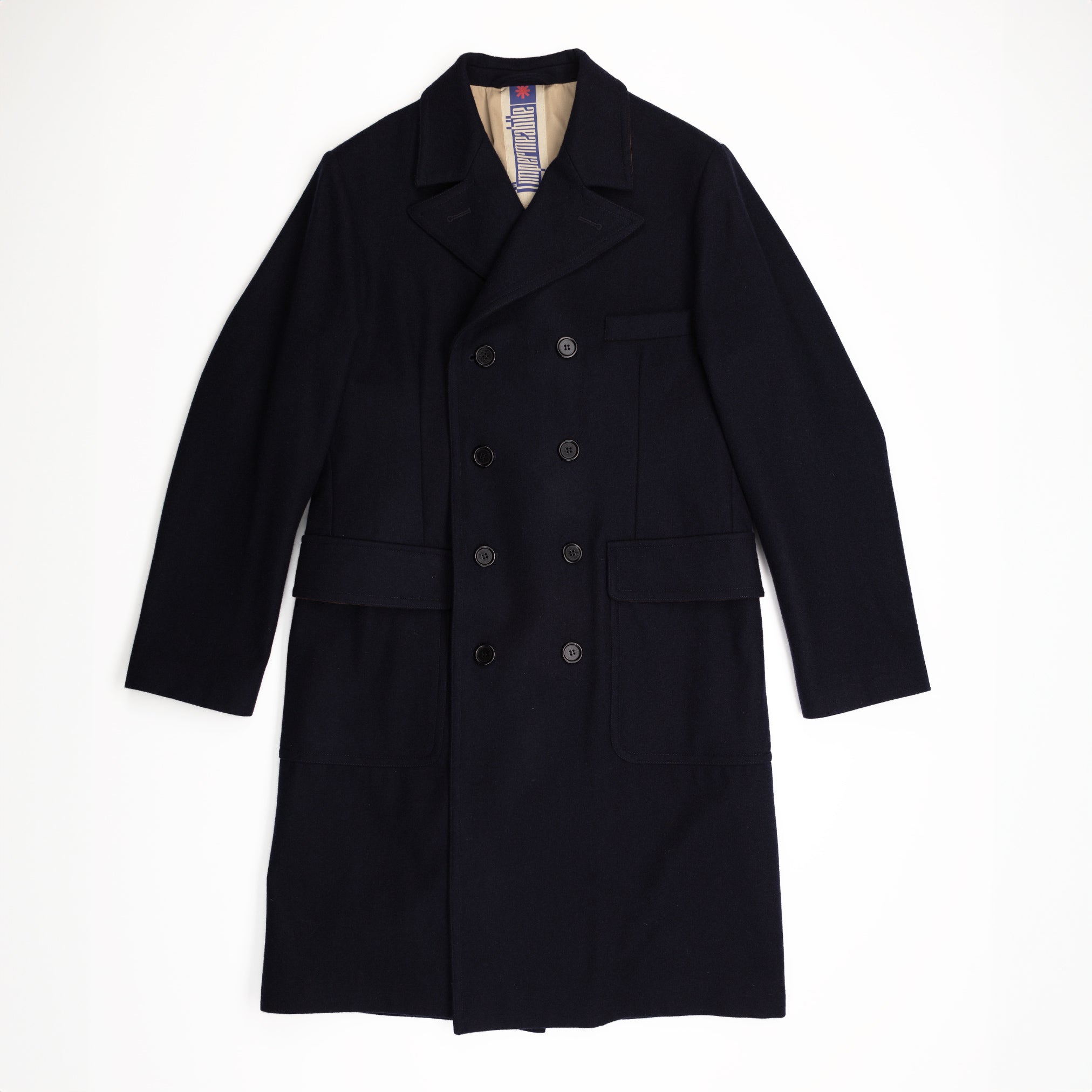 The Alain New Loden Coat in Navy