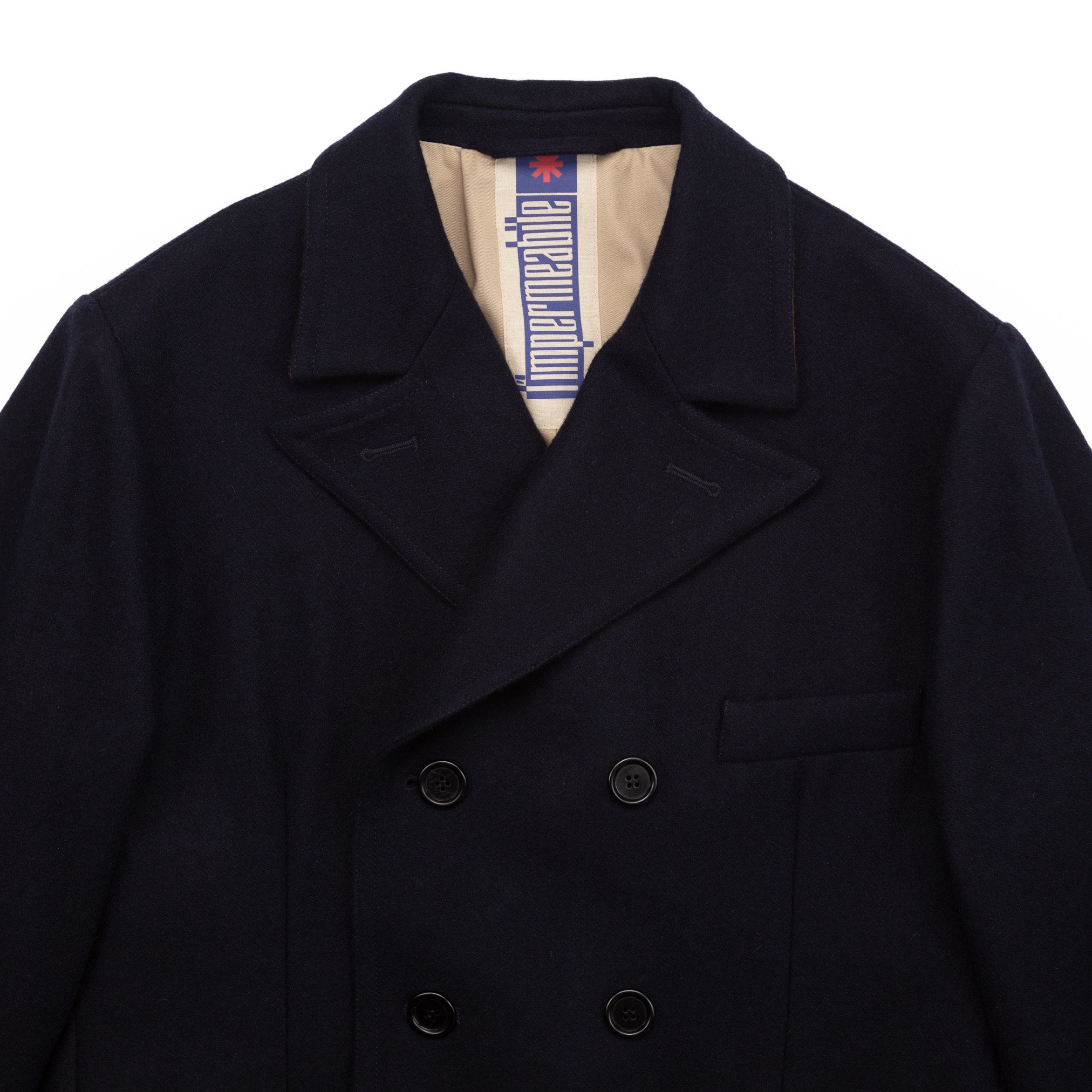 The Alain New Loden Coat in Navy