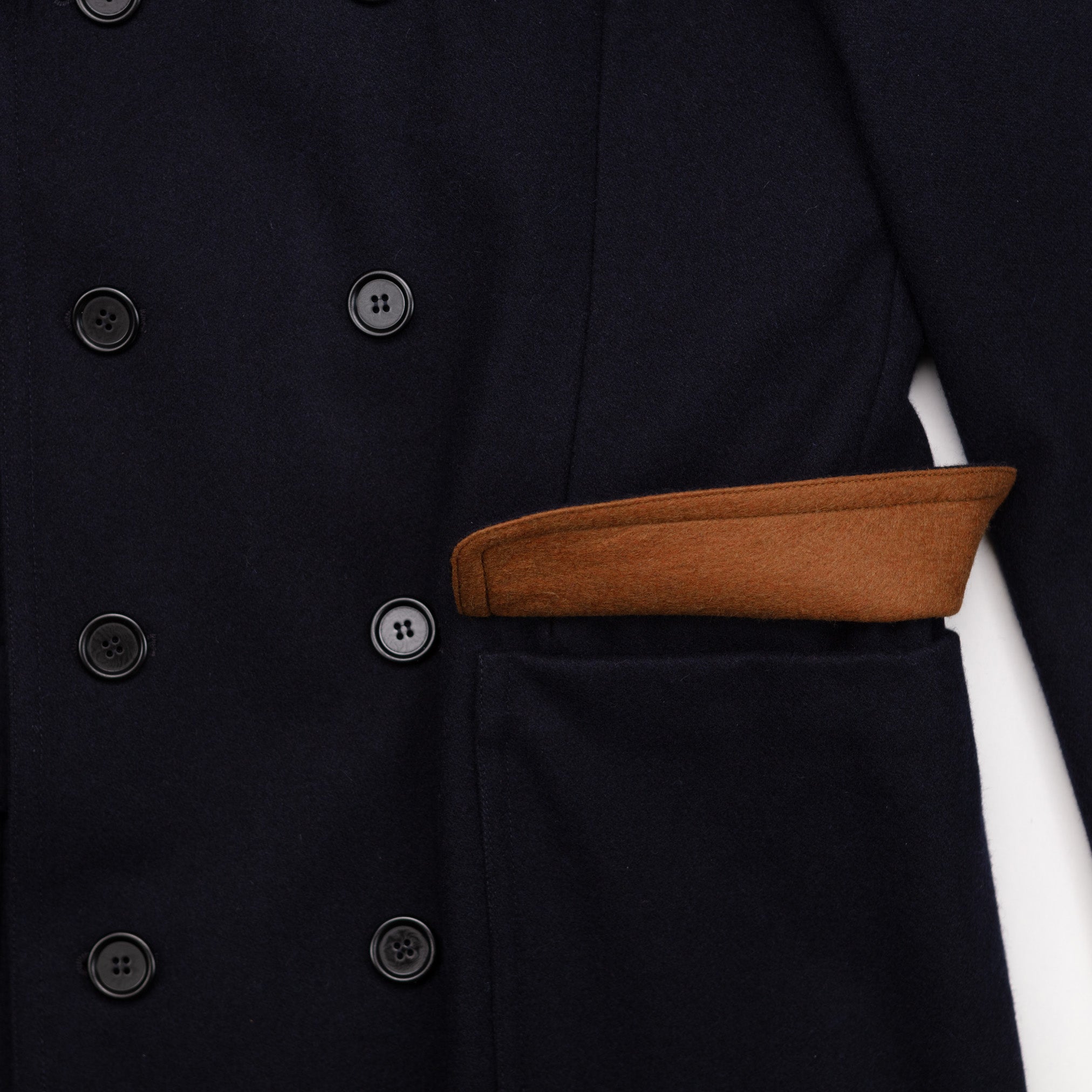 The Alain New Loden Coat in Navy