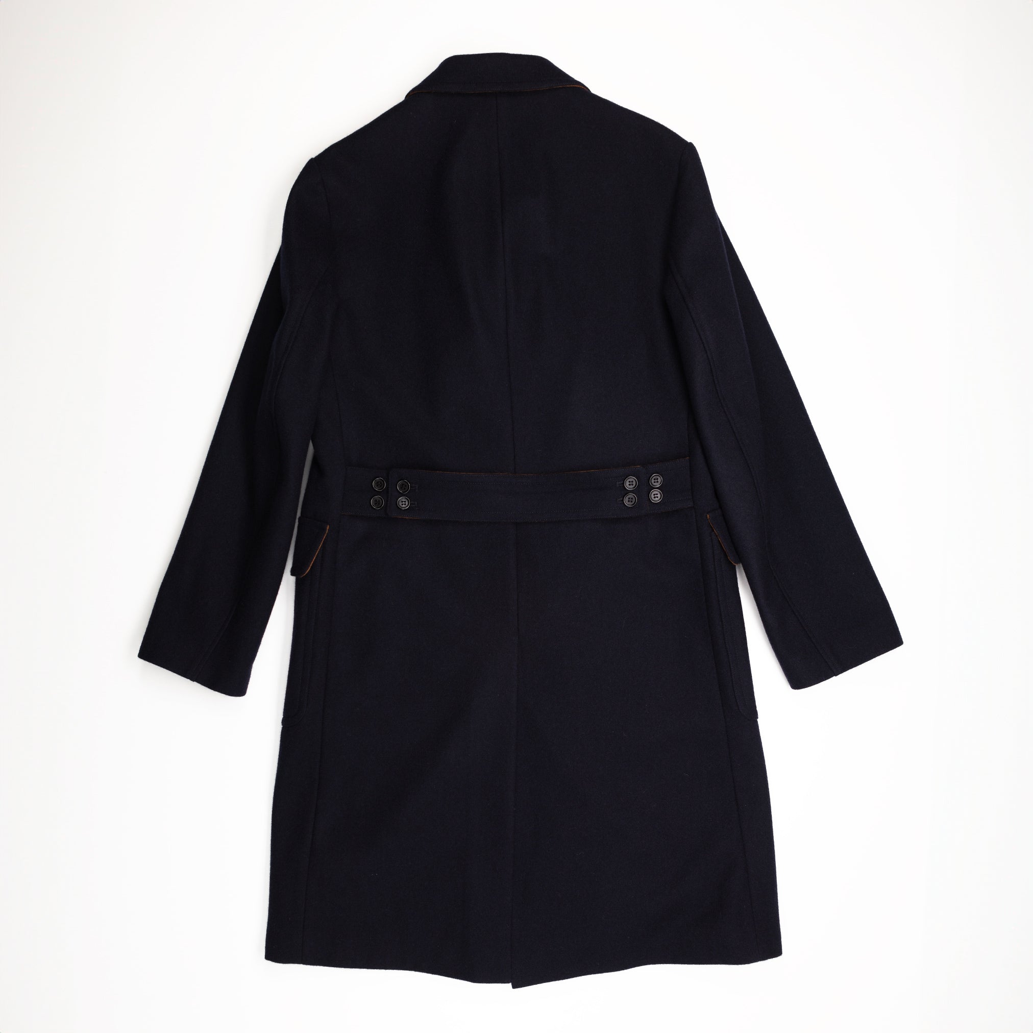 The Alain New Loden Coat in Navy