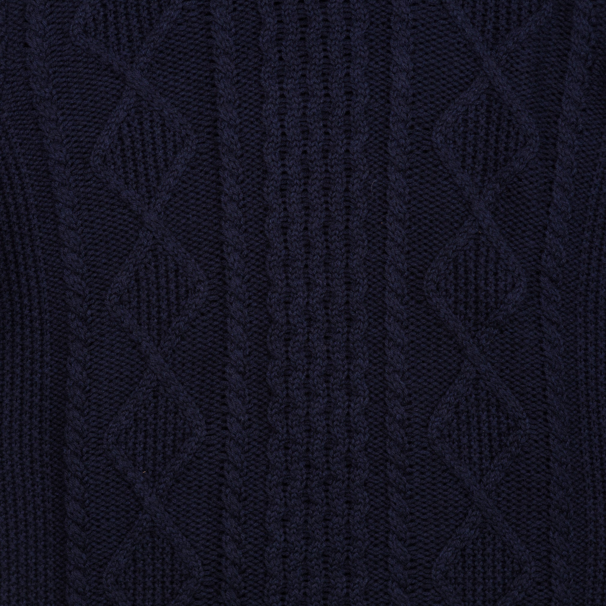 Fisherman Turtleneck in Navy