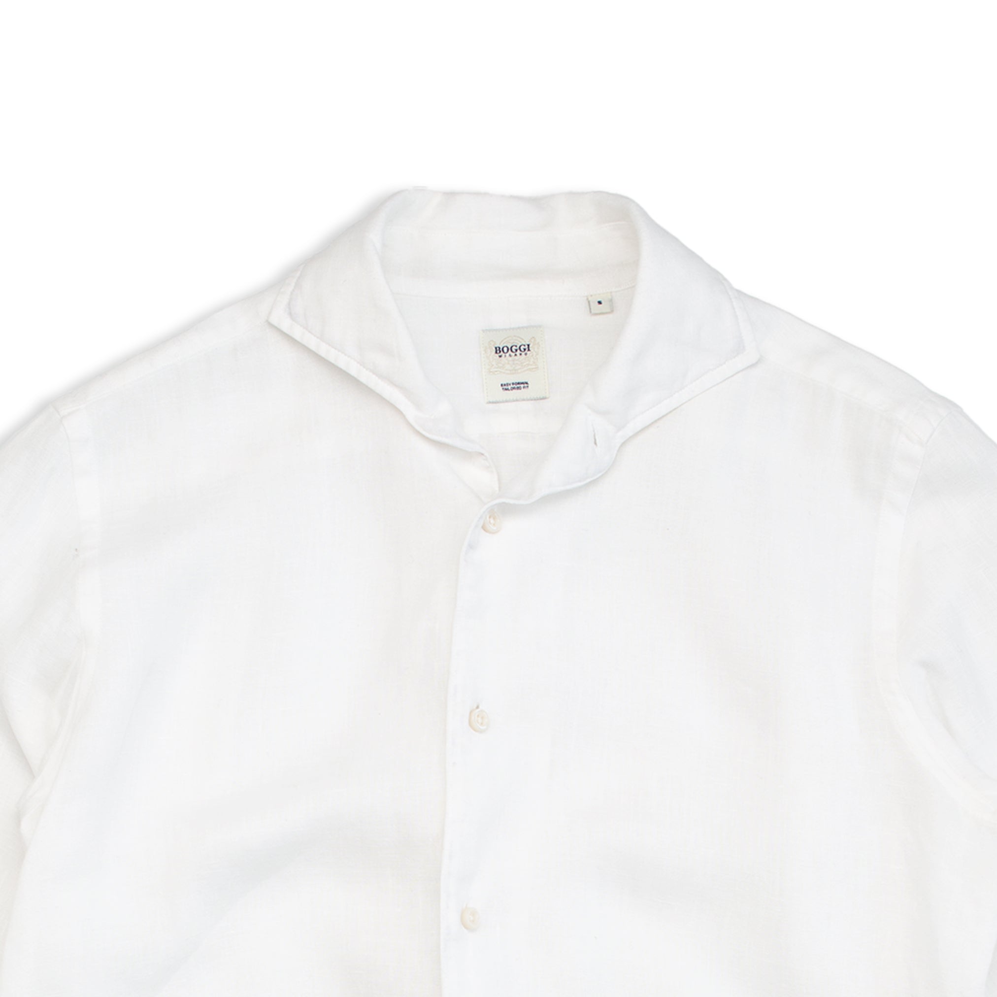 White Linen Shirt - S