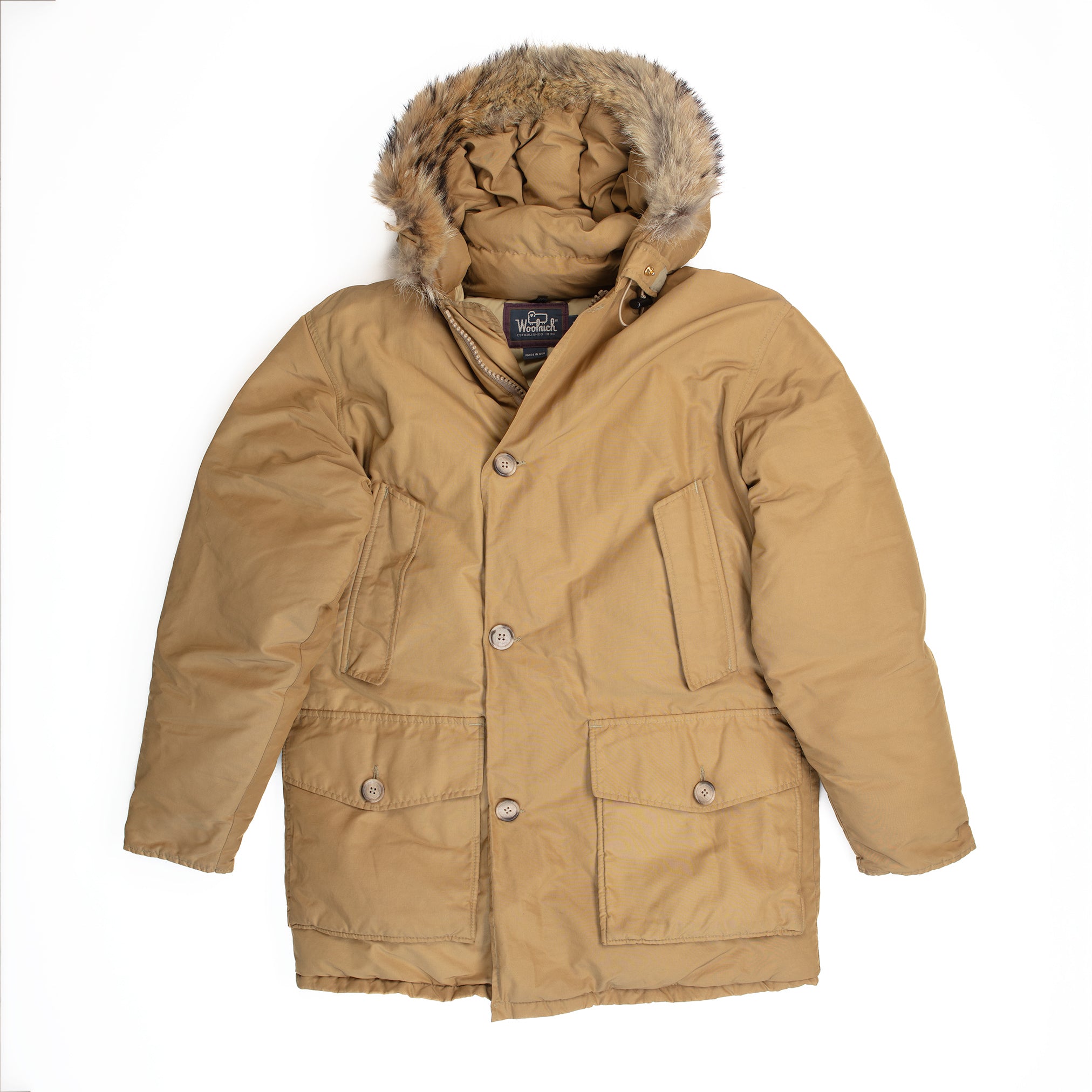 Artic Parka in Gold Khaki - M