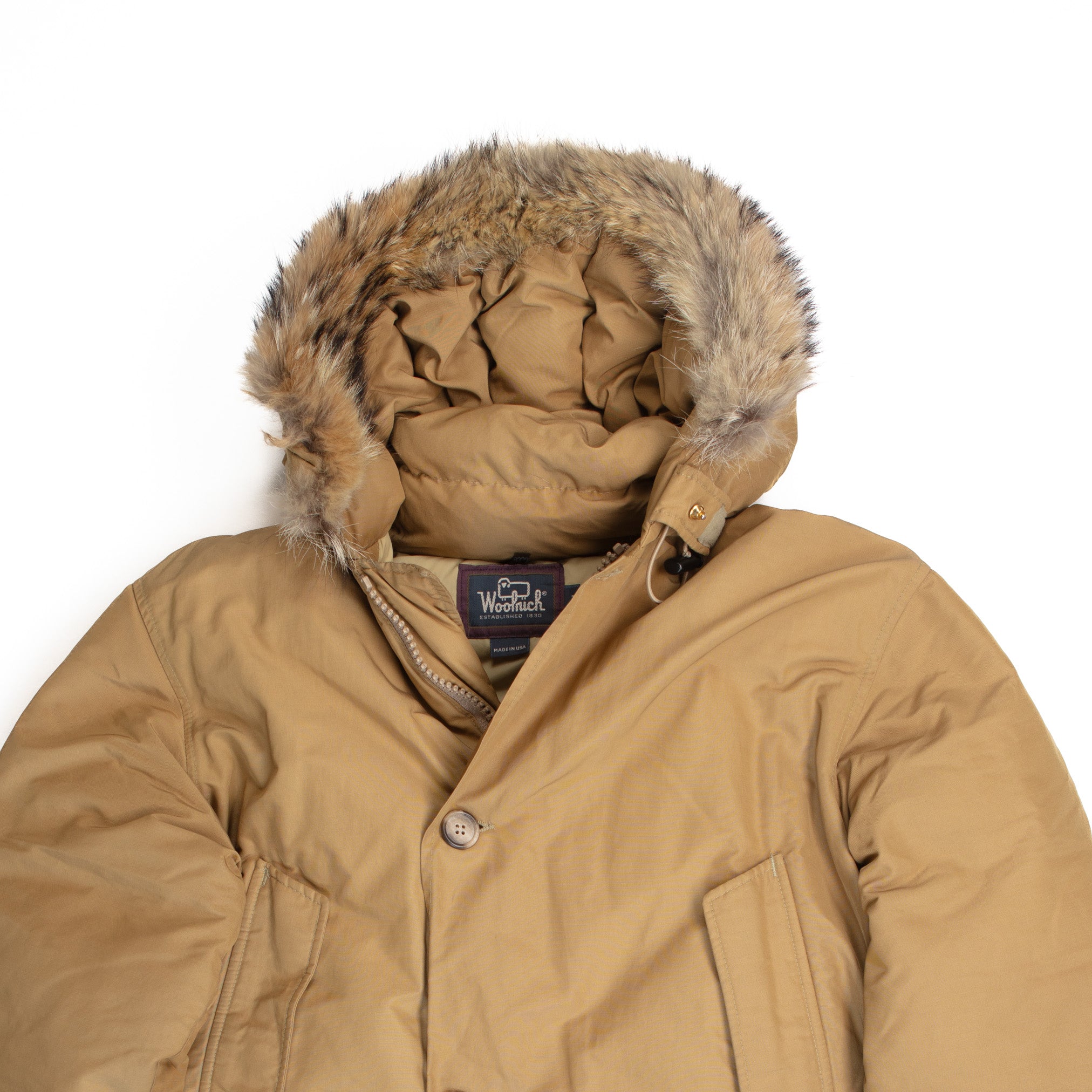 Artic Parka in Gold Khaki - M