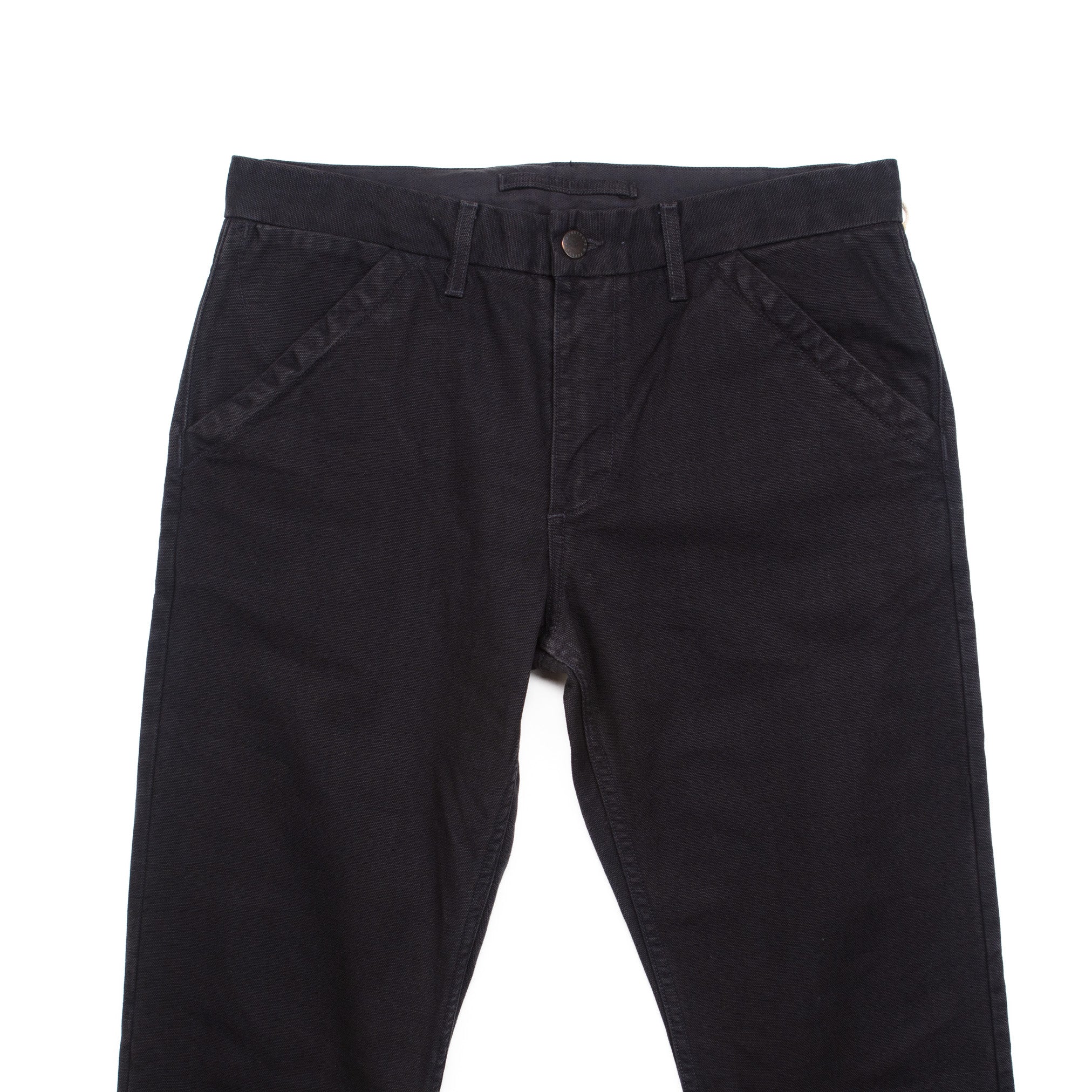 Workers Chinos in Faded Black - 34