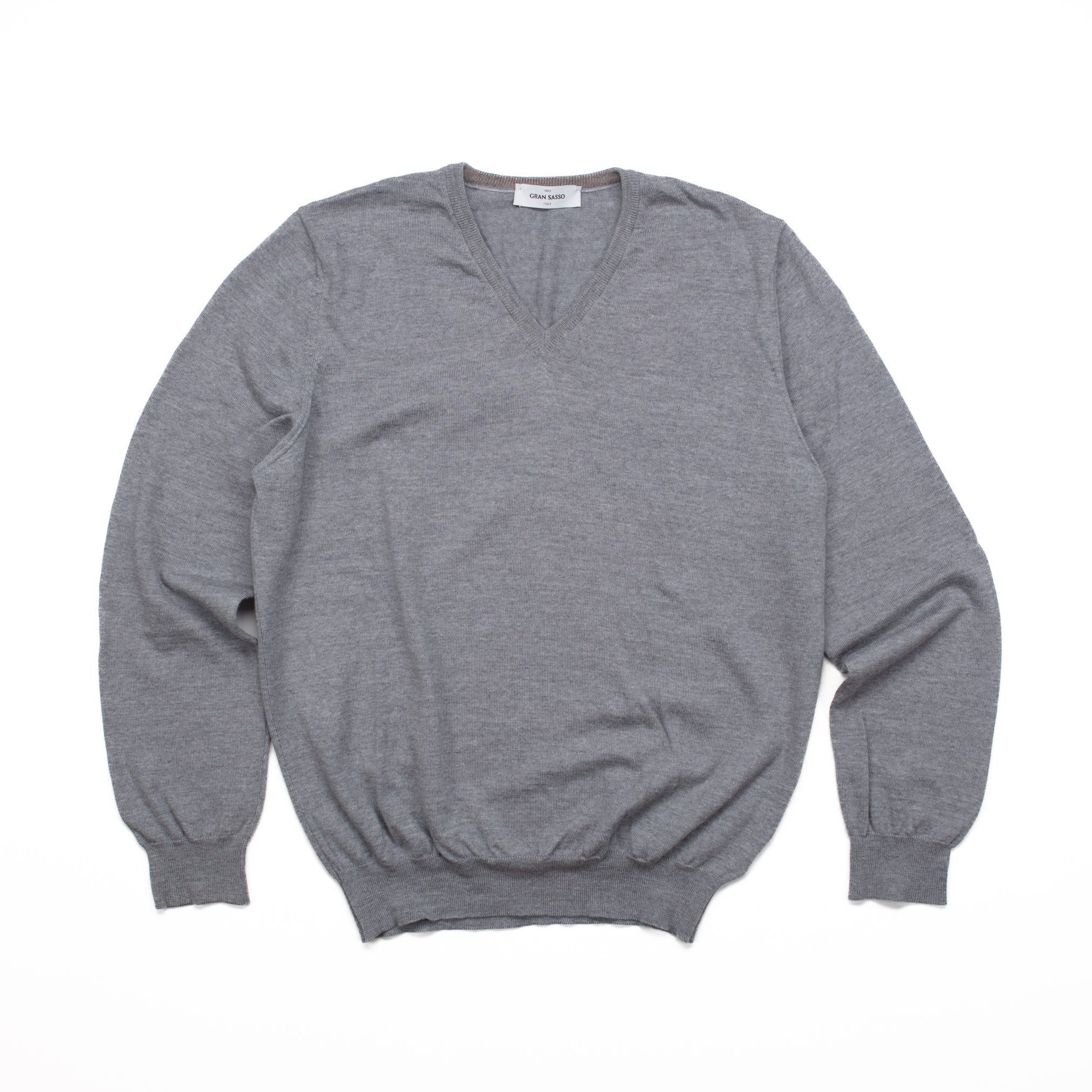 Merino Sweater in Grey - 52