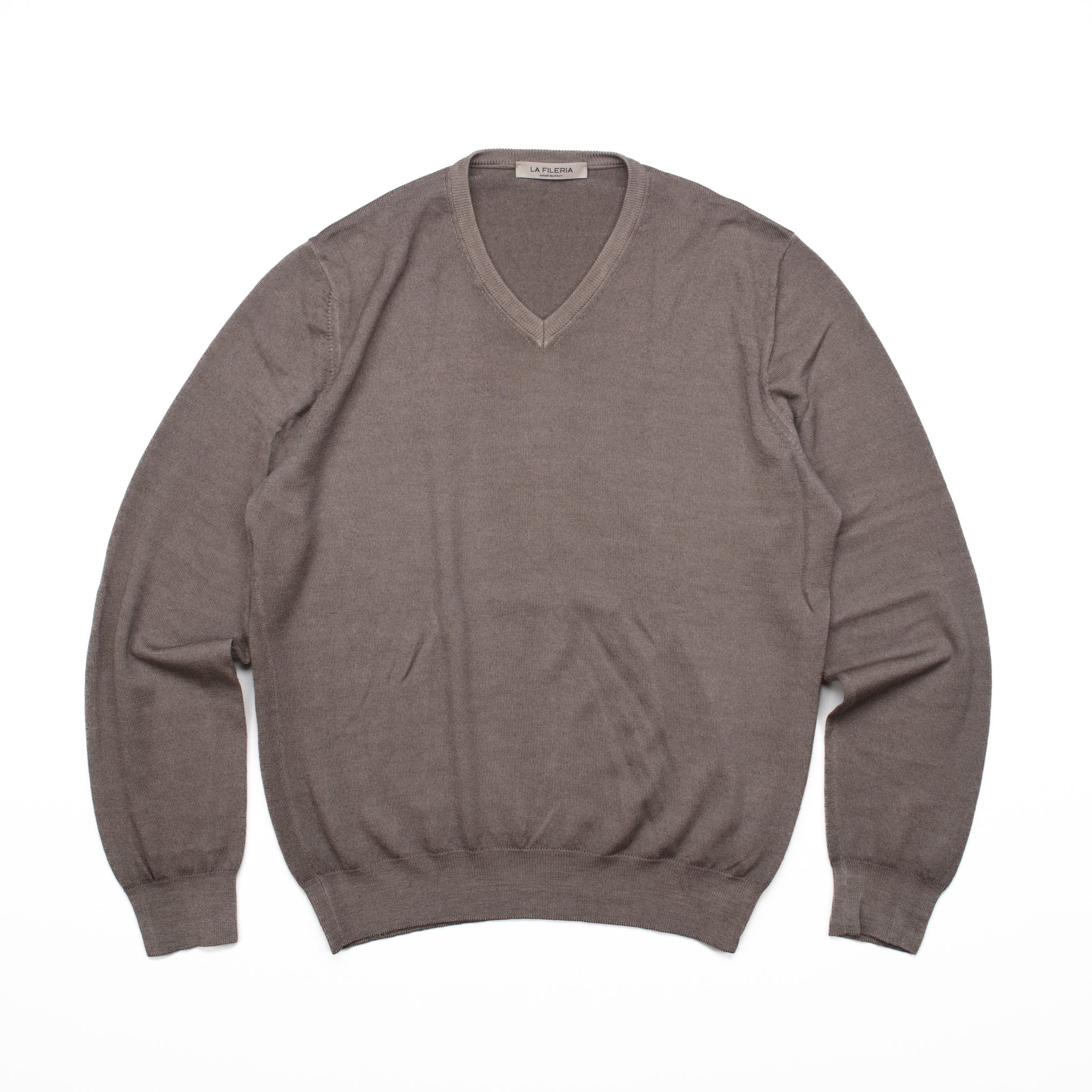 Merino Sweater in Taupe - 52