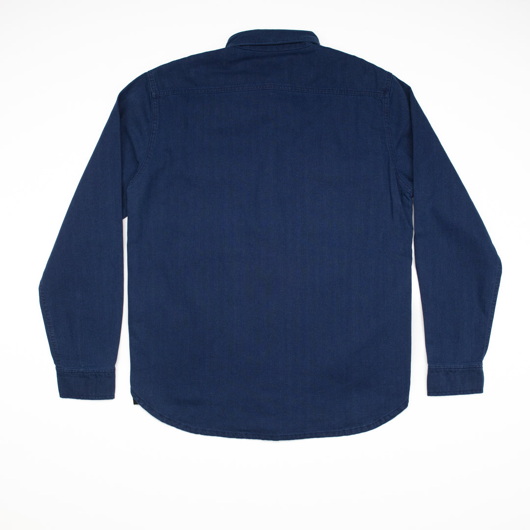 CPO Shirt in Indigo HBT