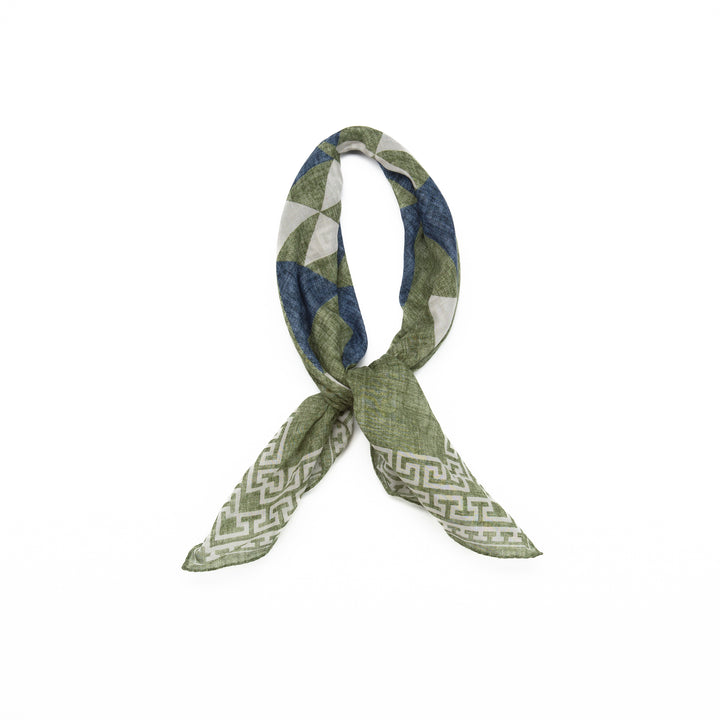 Green & Blue Bandana