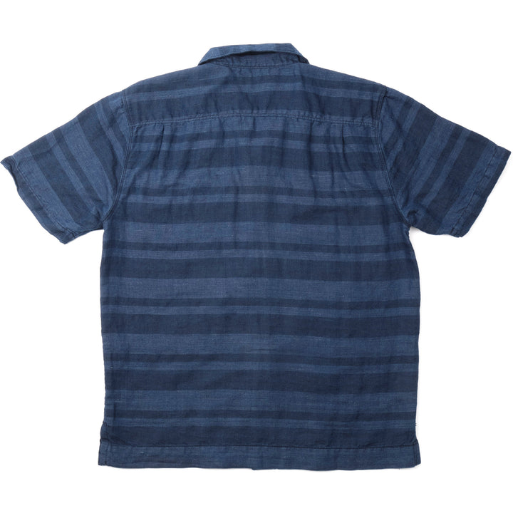 Cayucos in Indigo Stripe