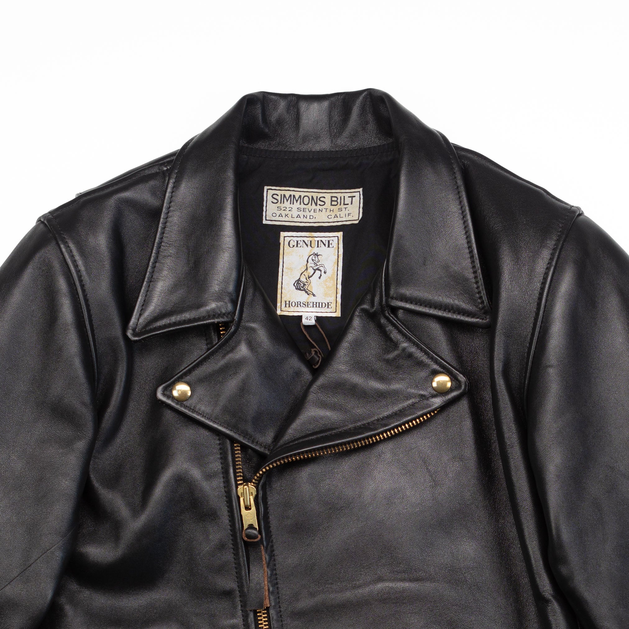 Detroit Hudson Horsehide Jacket - 42