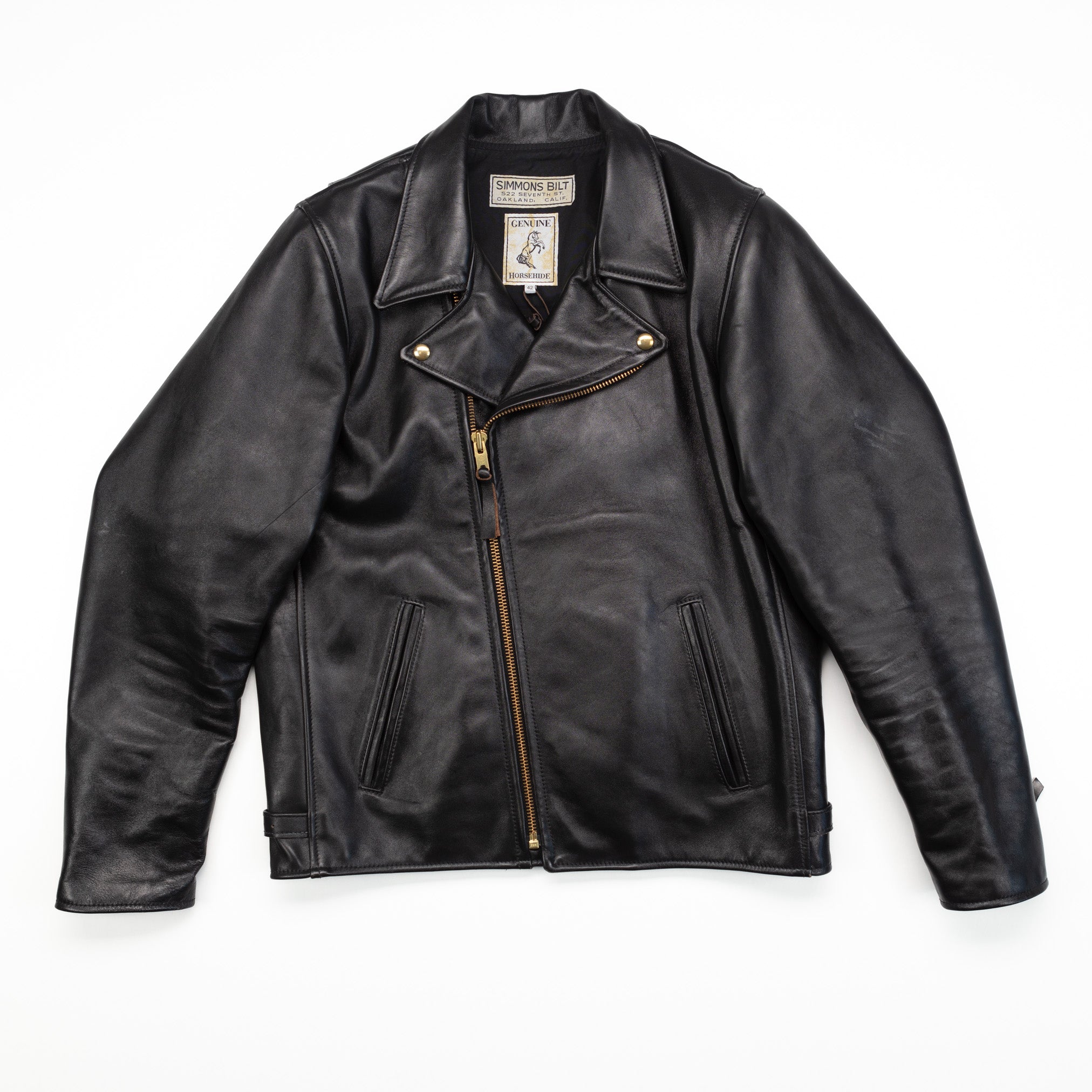 Detroit Hudson Horsehide Jacket - 42