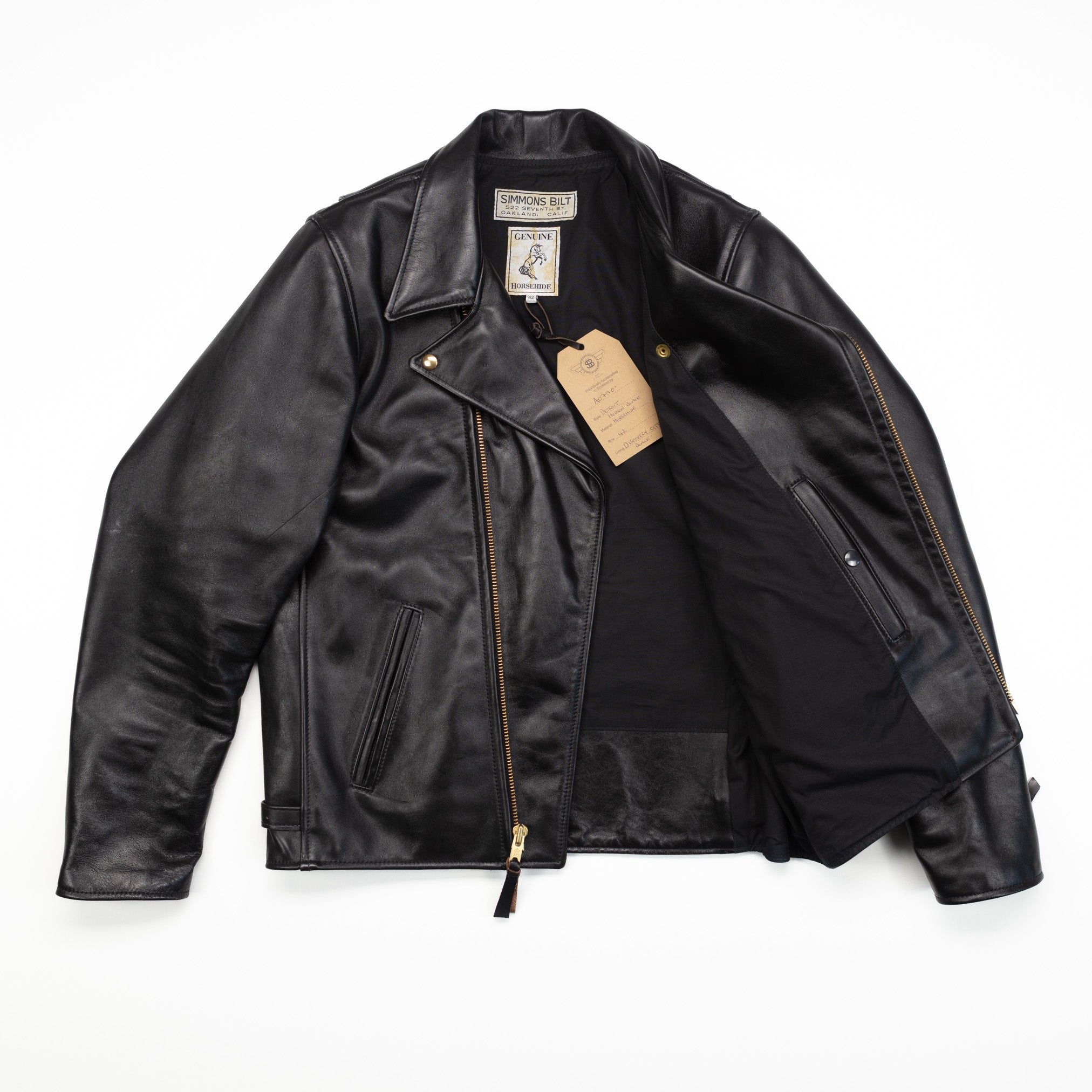 Detroit Hudson Horsehide Jacket - 42