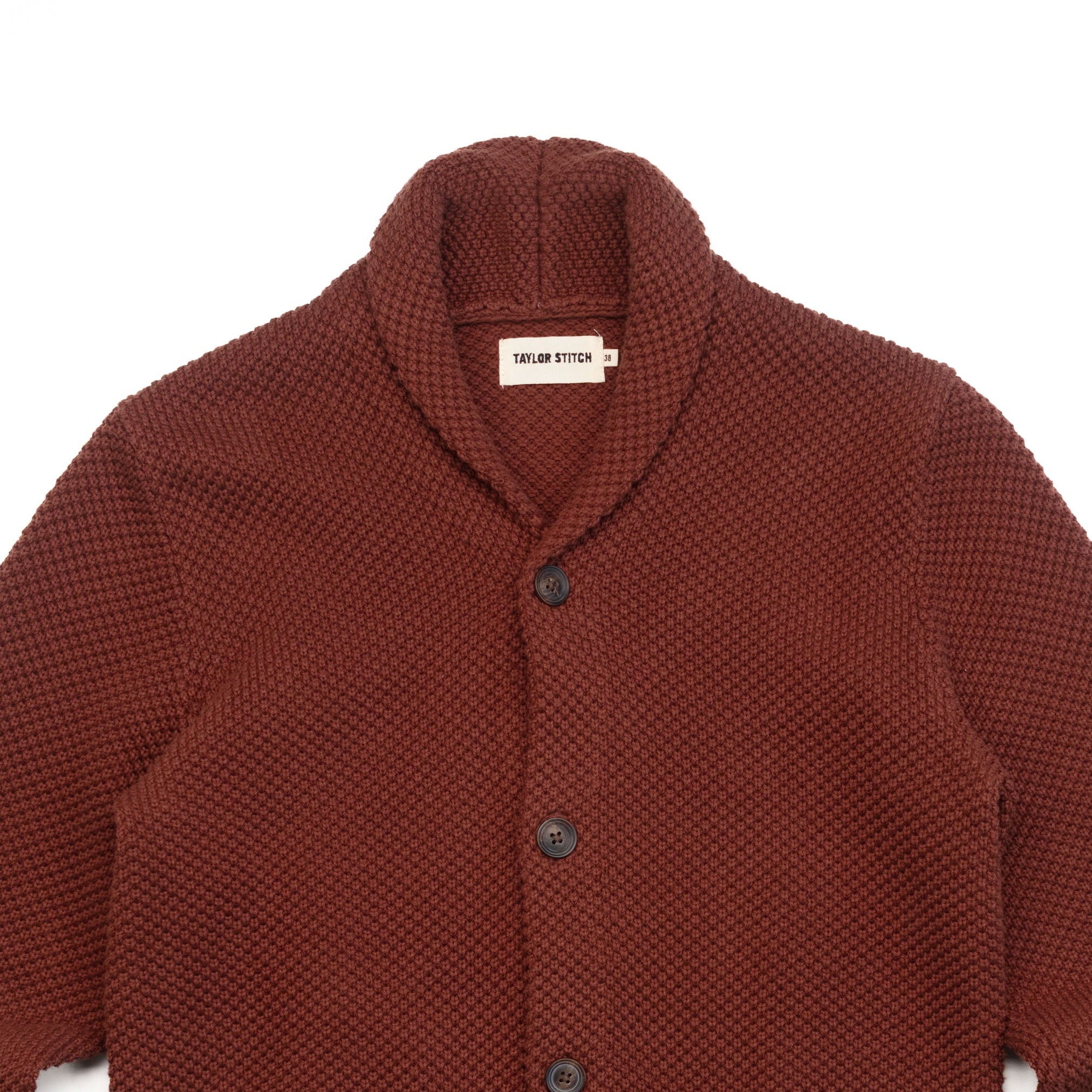 The Crawford Sweater in Burgundy - S