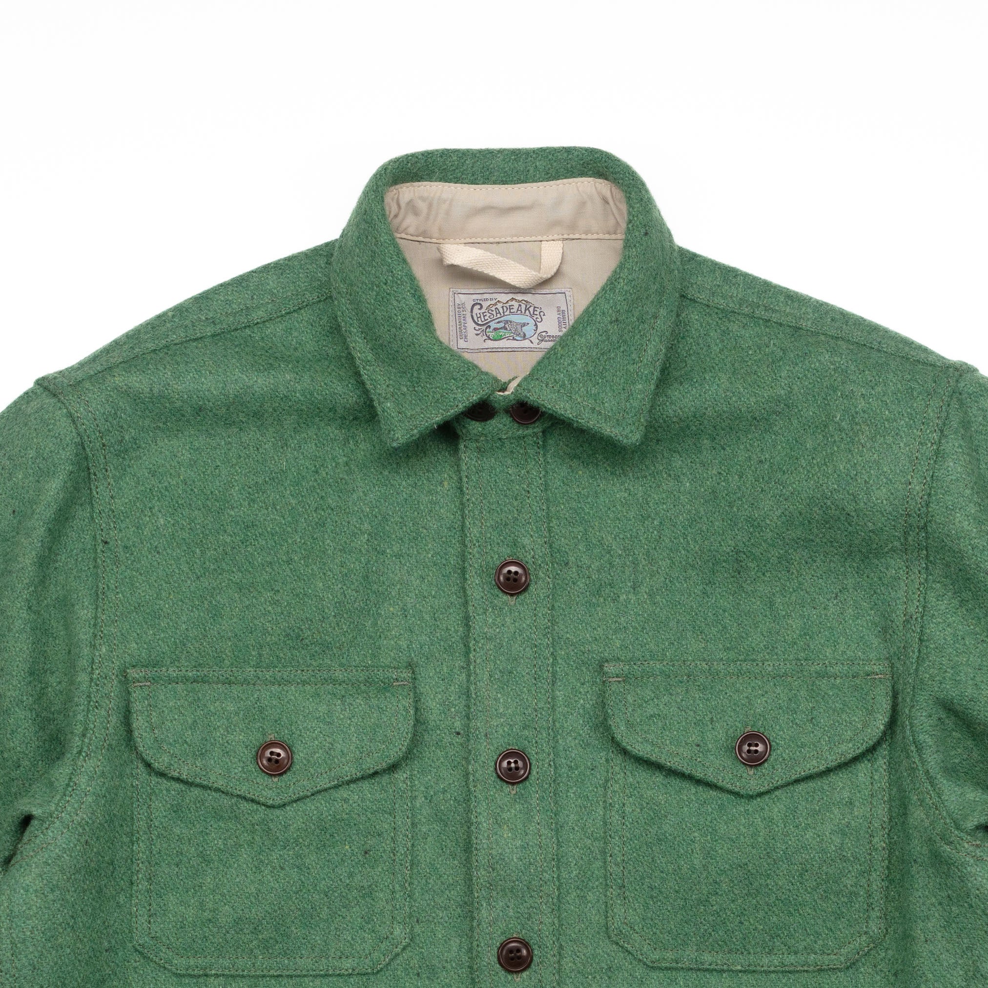 The Jackson Hole Shirt in Leaf Green