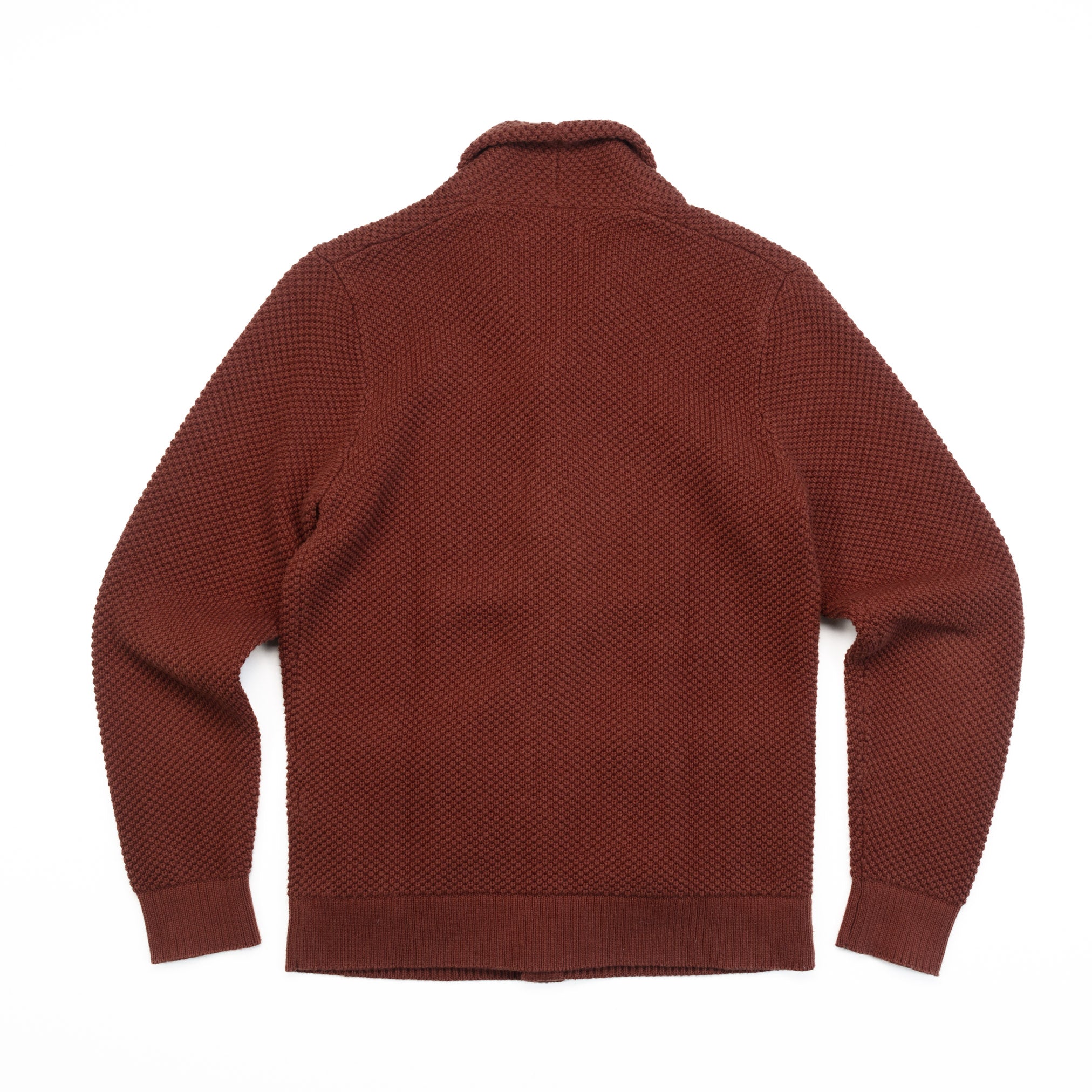 The Crawford Sweater in Burgundy - S