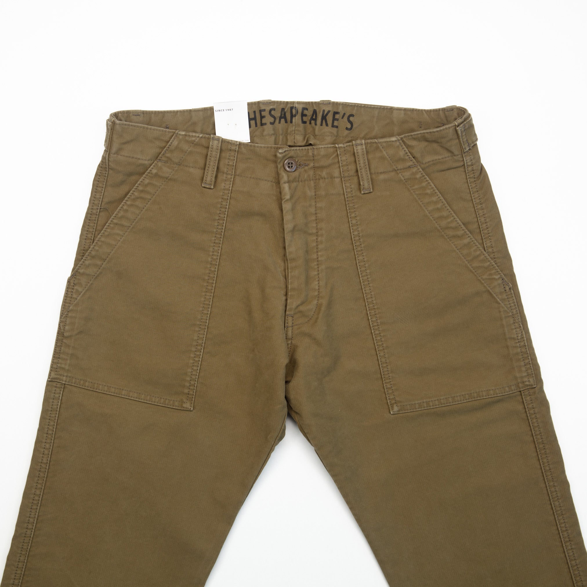 Graves Fatigue Pant in Khaki Green