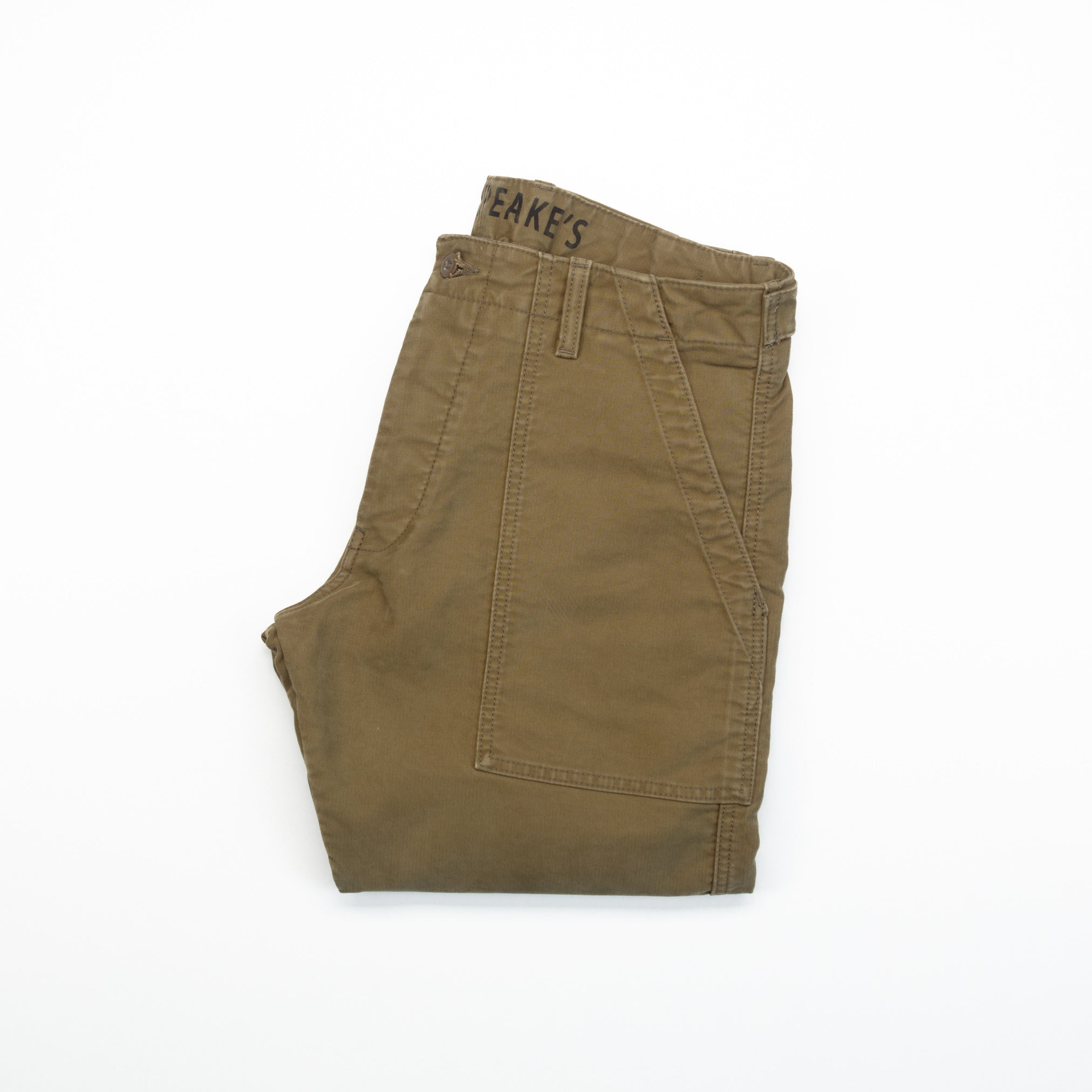 Graves Fatigue Pant in Khaki Green