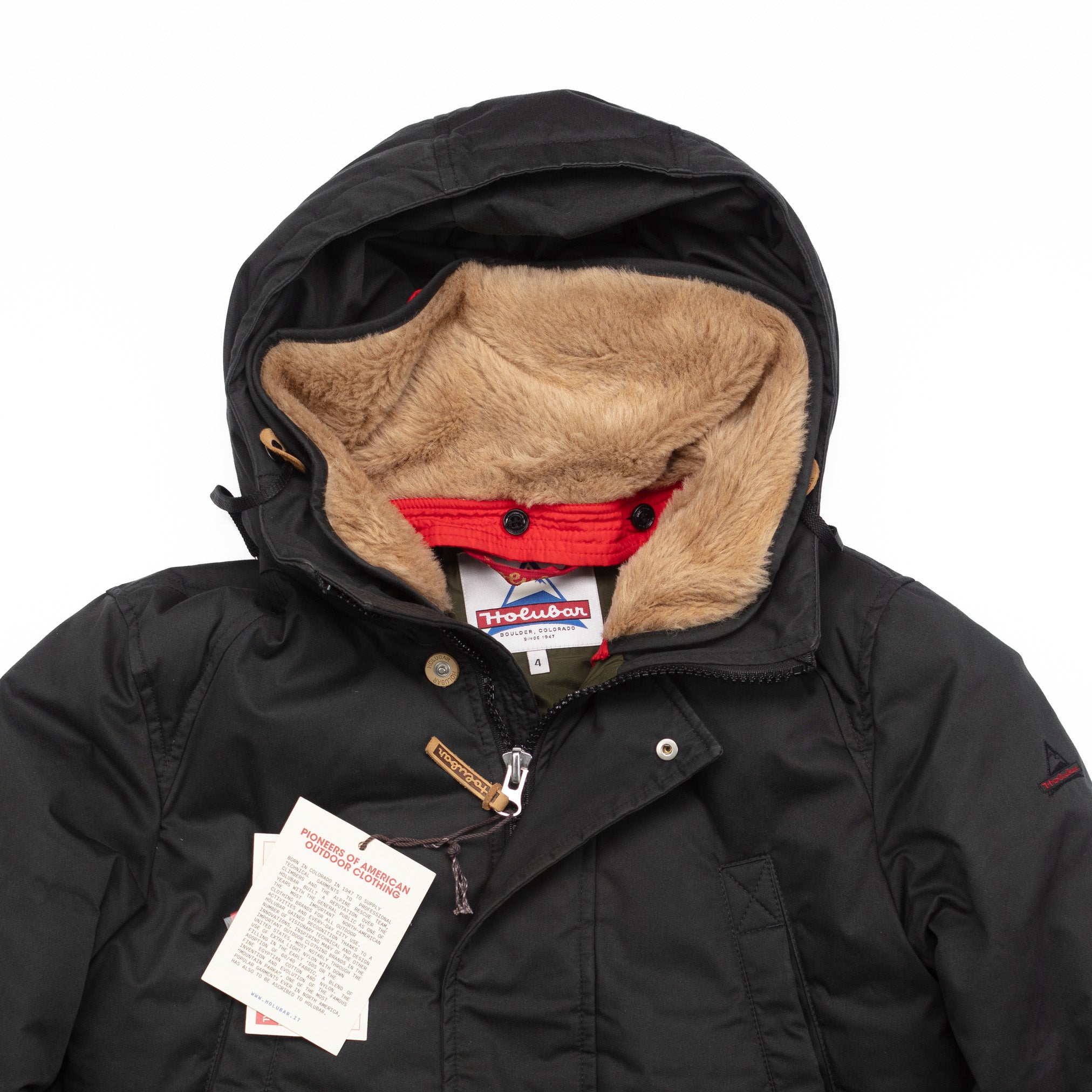 Charcoal Insulated Short Parka - M