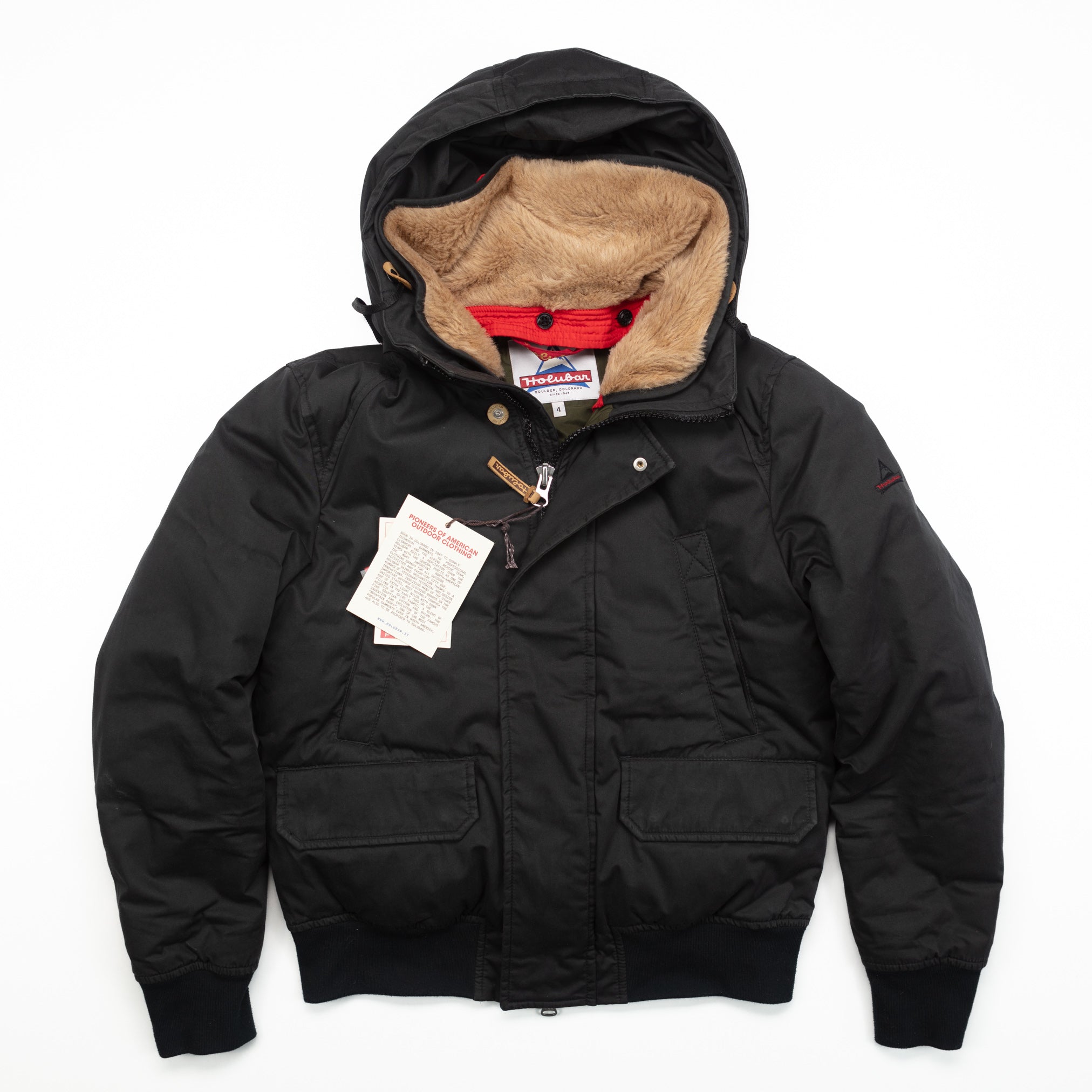 Charcoal Insulated Short Parka - M