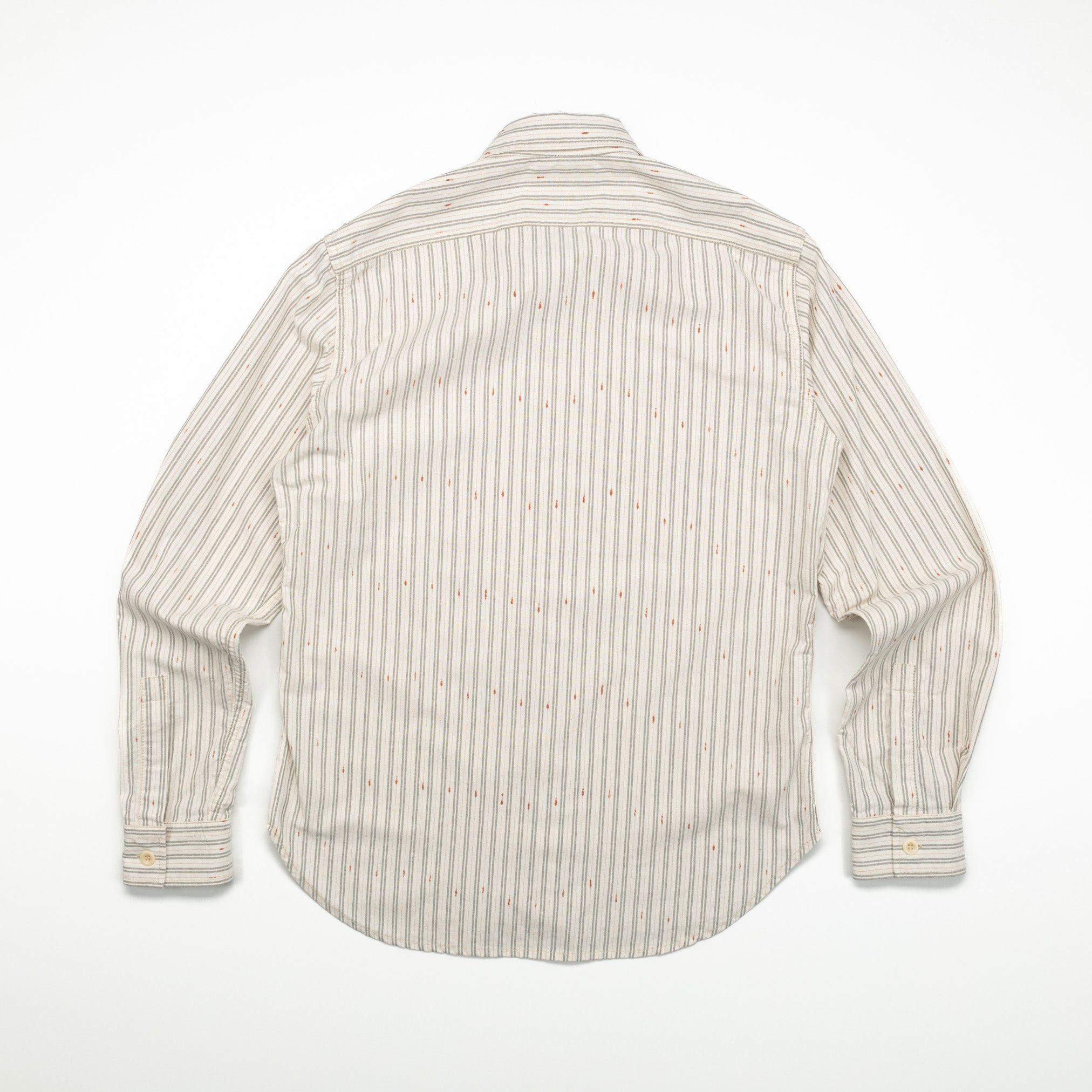 8811 Shirt in Green Stripe